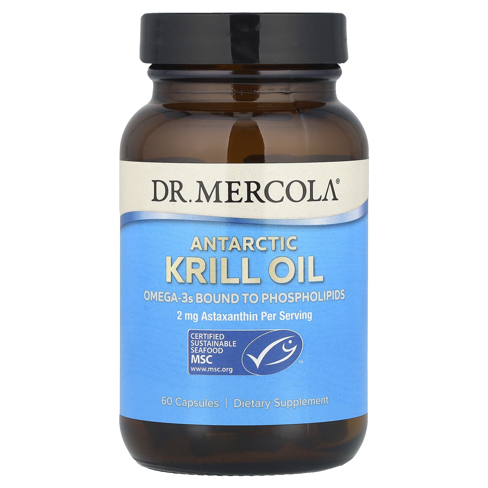 Dr. Mercola Antarctic Krill Oil – 60 gélules — Tunisie
