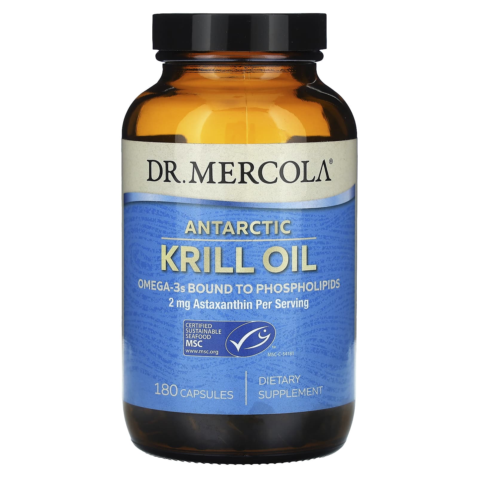 Dr. Mercola Antarctic Krill Oil – 180 gélules — Tunisie