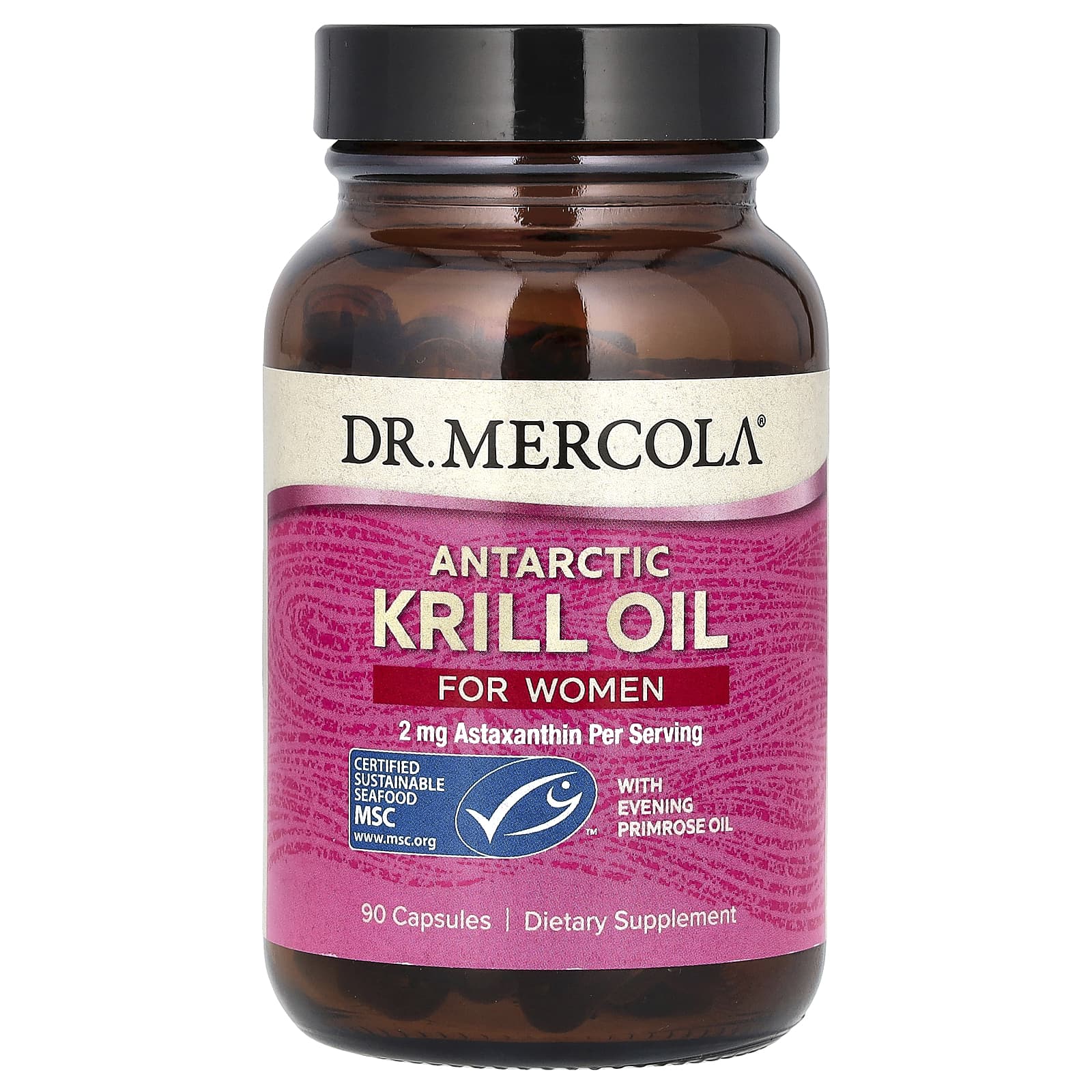 Dr. Mercola Antarctic Krill Oil for Women – 90 gélules — Tunisie