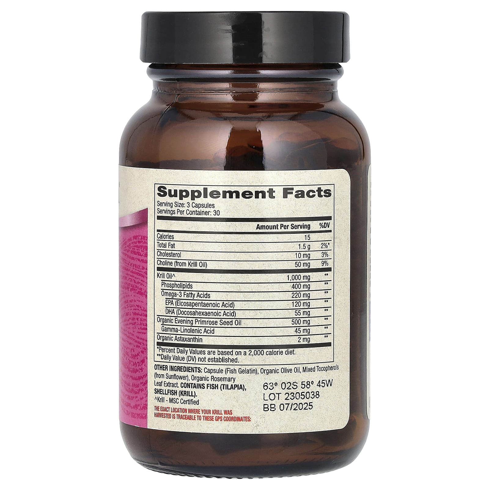 Dr. Mercola Antarctic Krill Oil for Women – 90 gélules — photo 2 sur 2