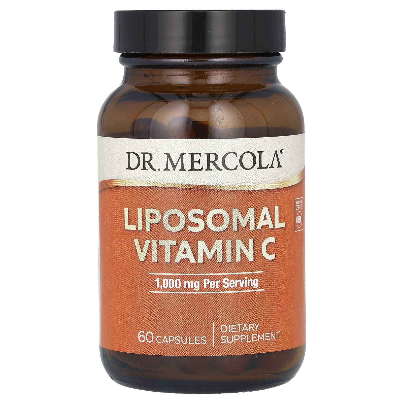 Dr. Mercola Liposomal Vitamin C – 60 gélules — Tunisie