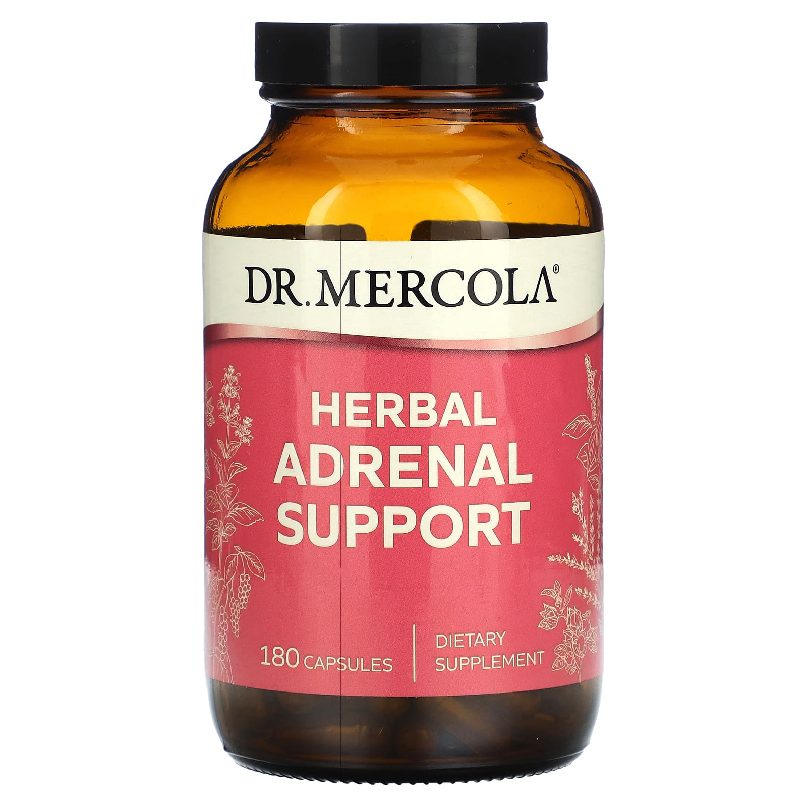 Dr. Mercola Herbal Adrenal Support – 180 gélules — Tunisie