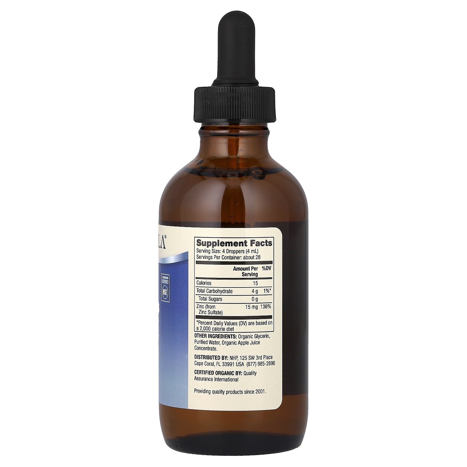 Dr. Mercola Zinc Liquid Drops – 115 ml — photo 2 sur 2