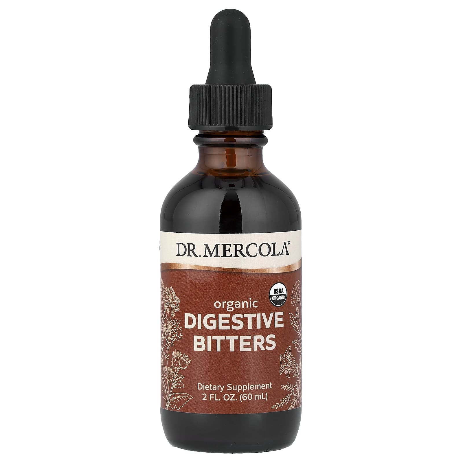Dr. Mercola Organic Digestive Bitters – 60 ml — Tunisie