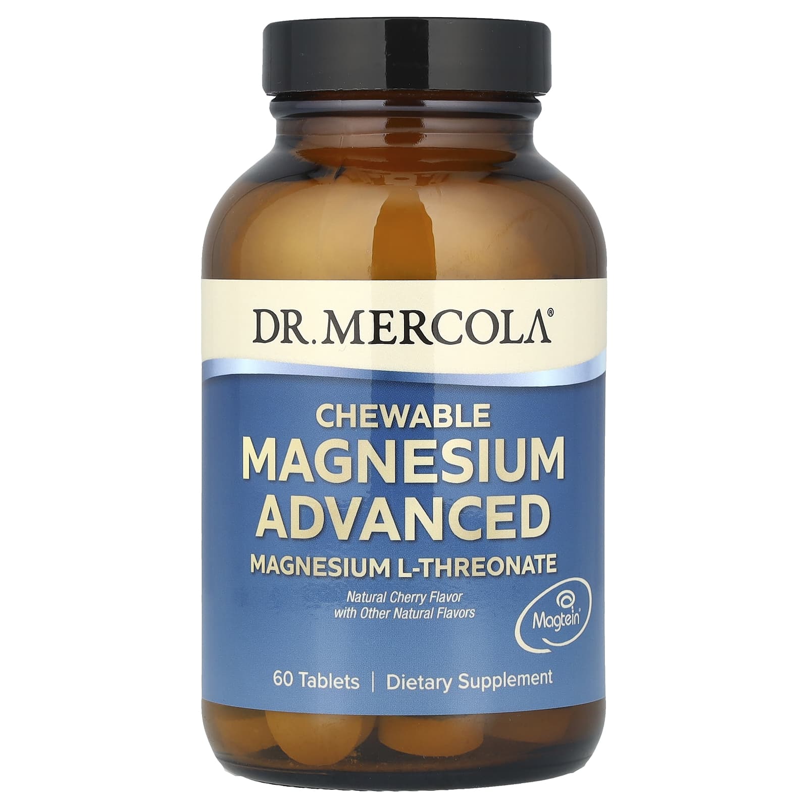 Dr. Mercola Chewable Magnesium Advanced – Natural Cherry – 60 comprimés — Tunisie