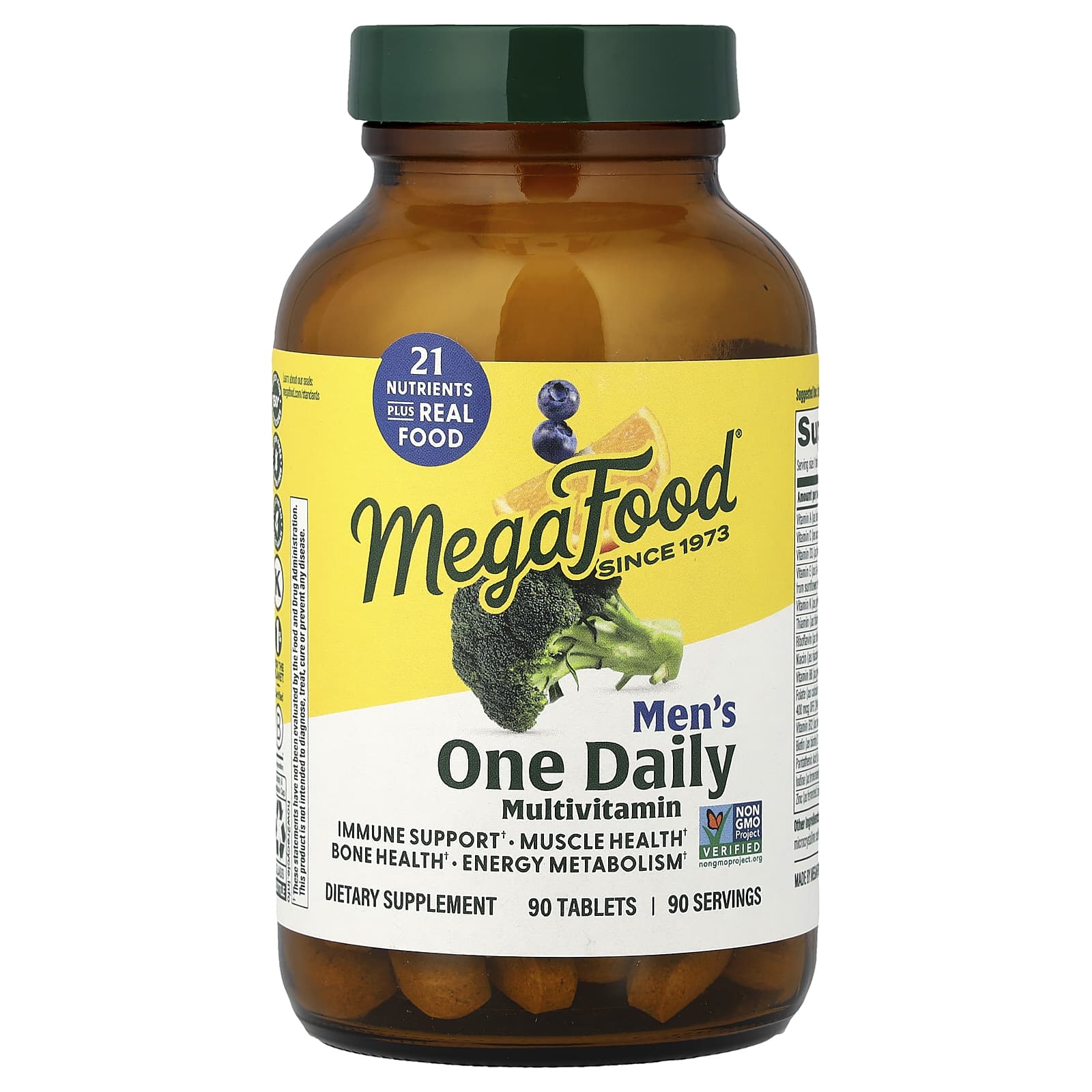 MegaFood Men's One Daily Multivitamin – 90 comprimés — Tunisie