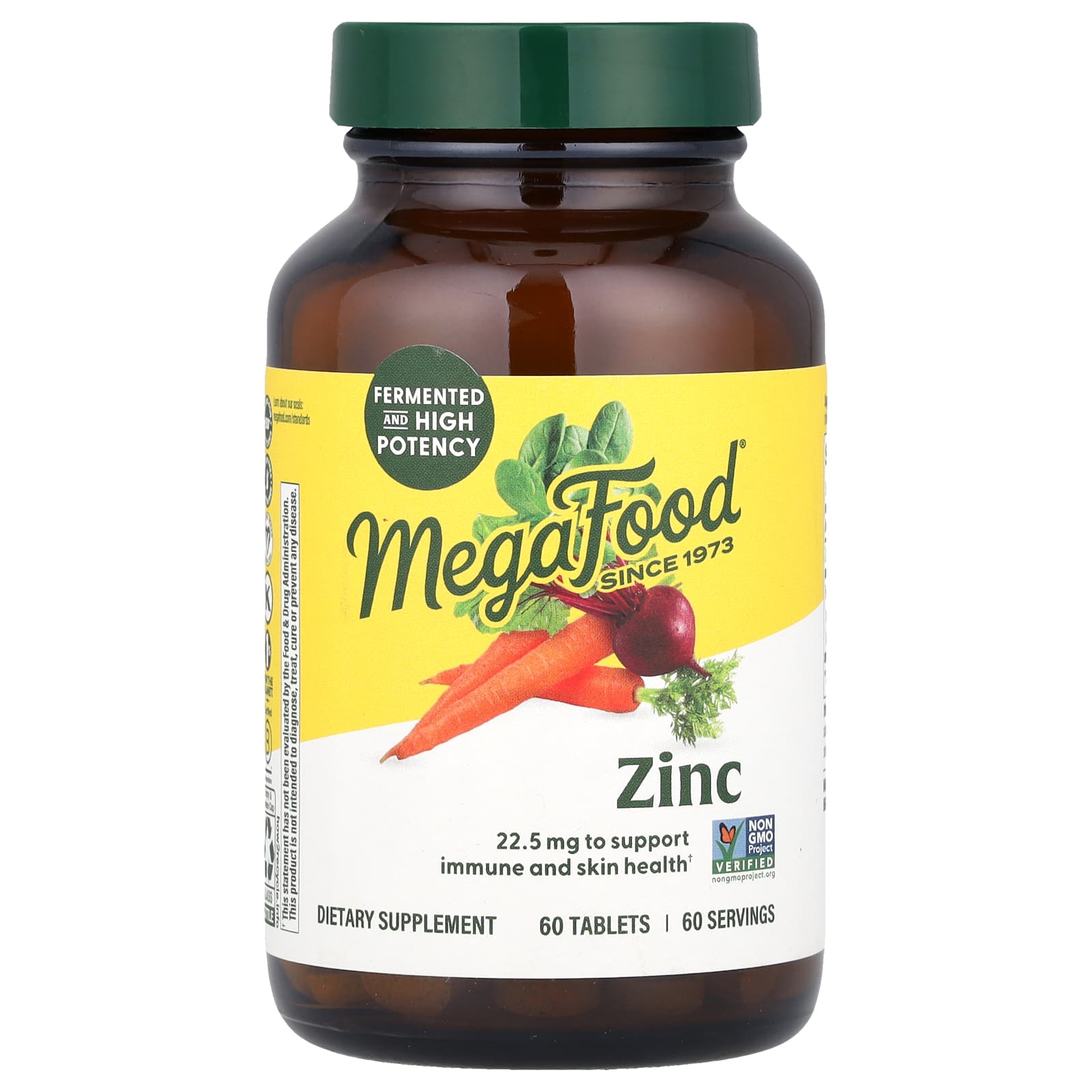 MegaFood Zinc – 60 comprimés — Tunisie