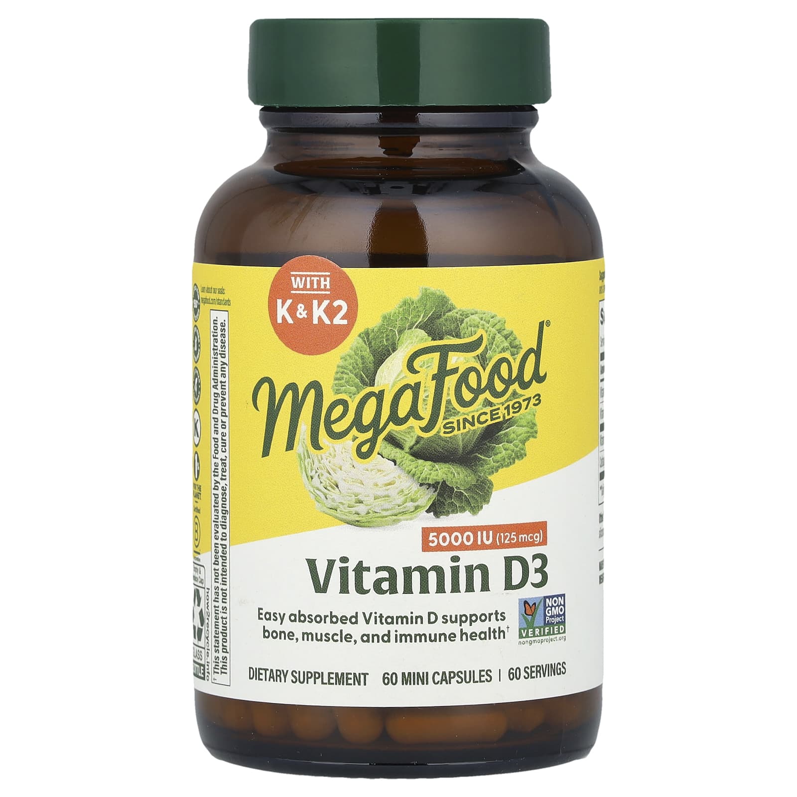 MegaFood Vitamin D3 – 125 µg — Tunisie
