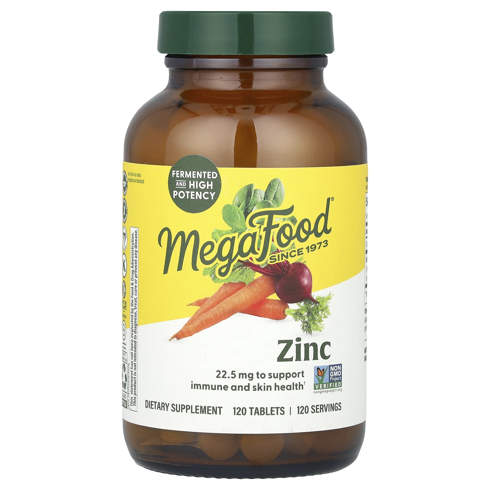 MegaFood Zinc – 120 comprimés — Tunisie