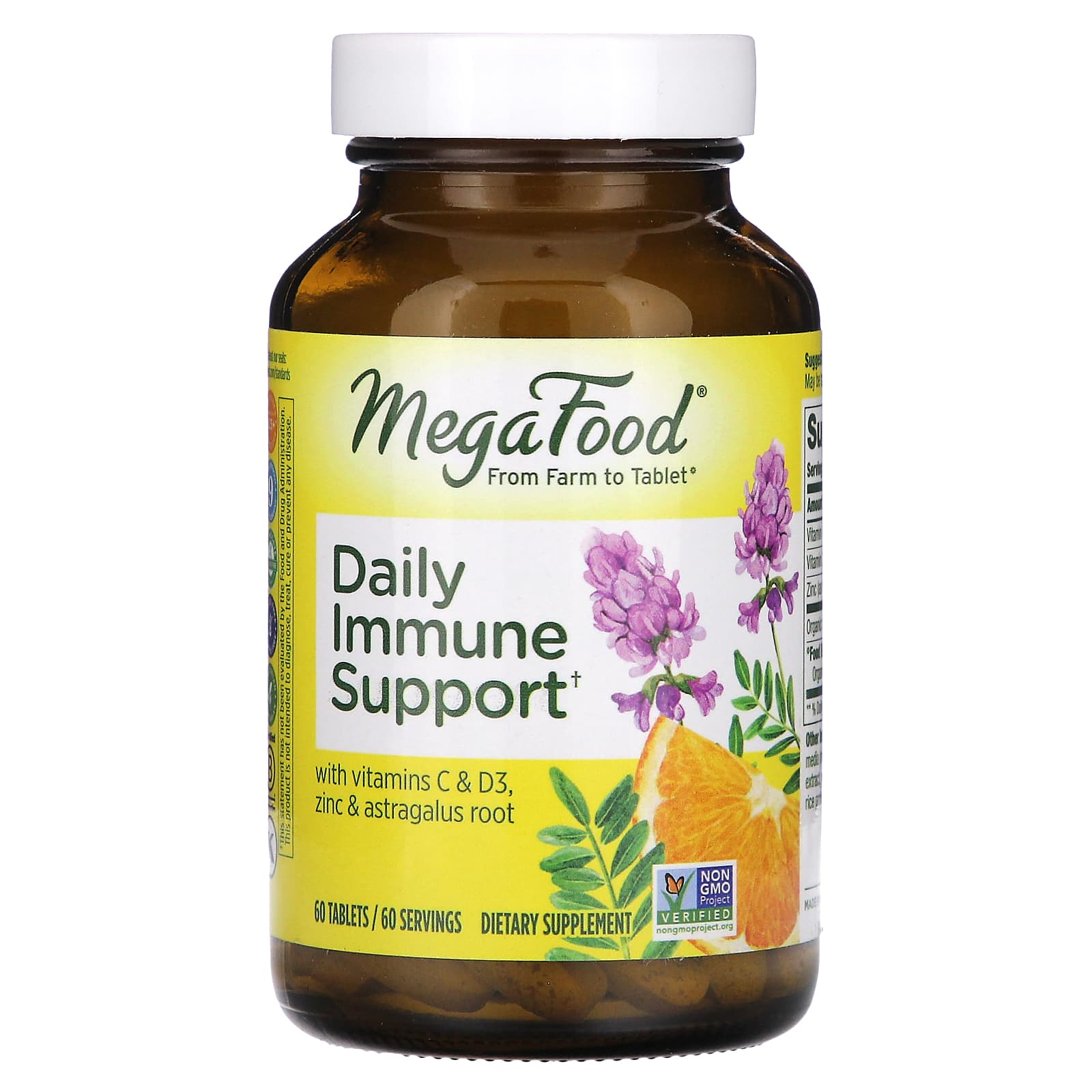 MegaFood Daily Immune Support – 60 comprimés — Tunisie