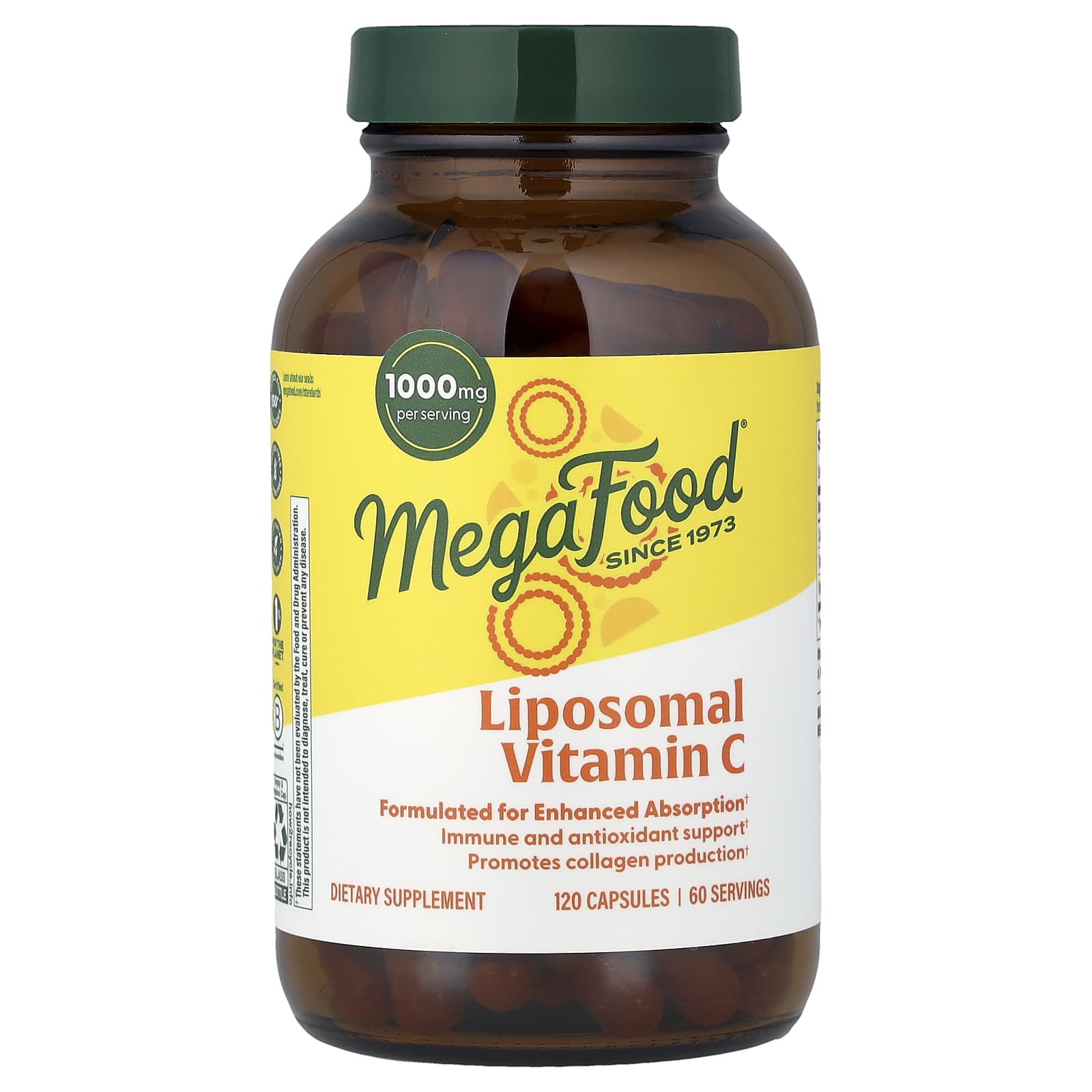 MegaFood Liposomal Vitamin C – 120 gélules — Tunisie