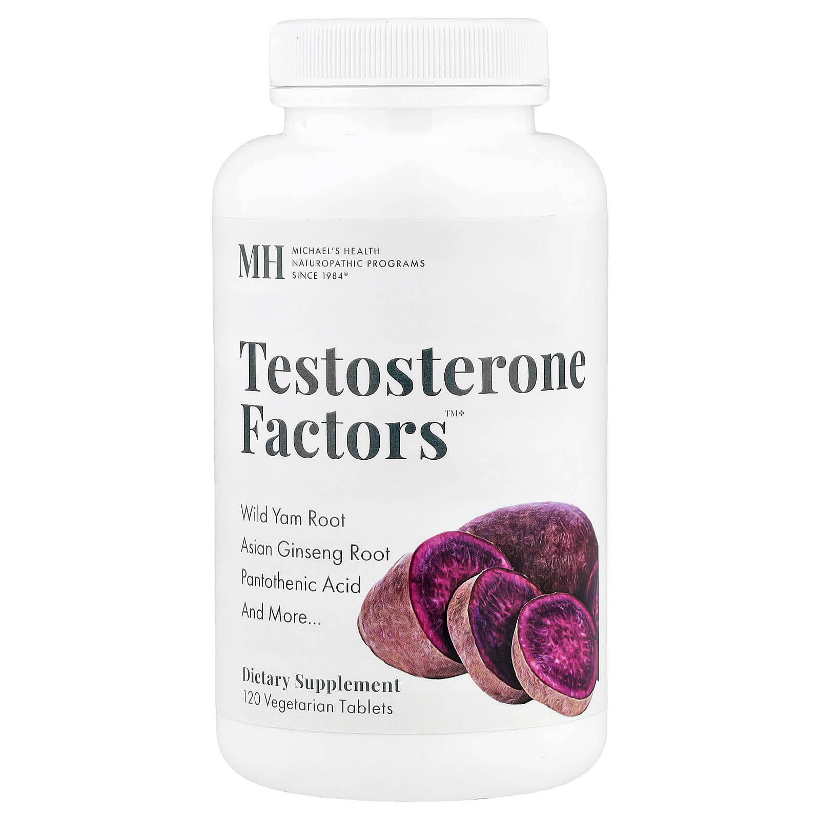 Michael's Health Testosterone Factors, 120 Vegetarian Tablets — Tunisie