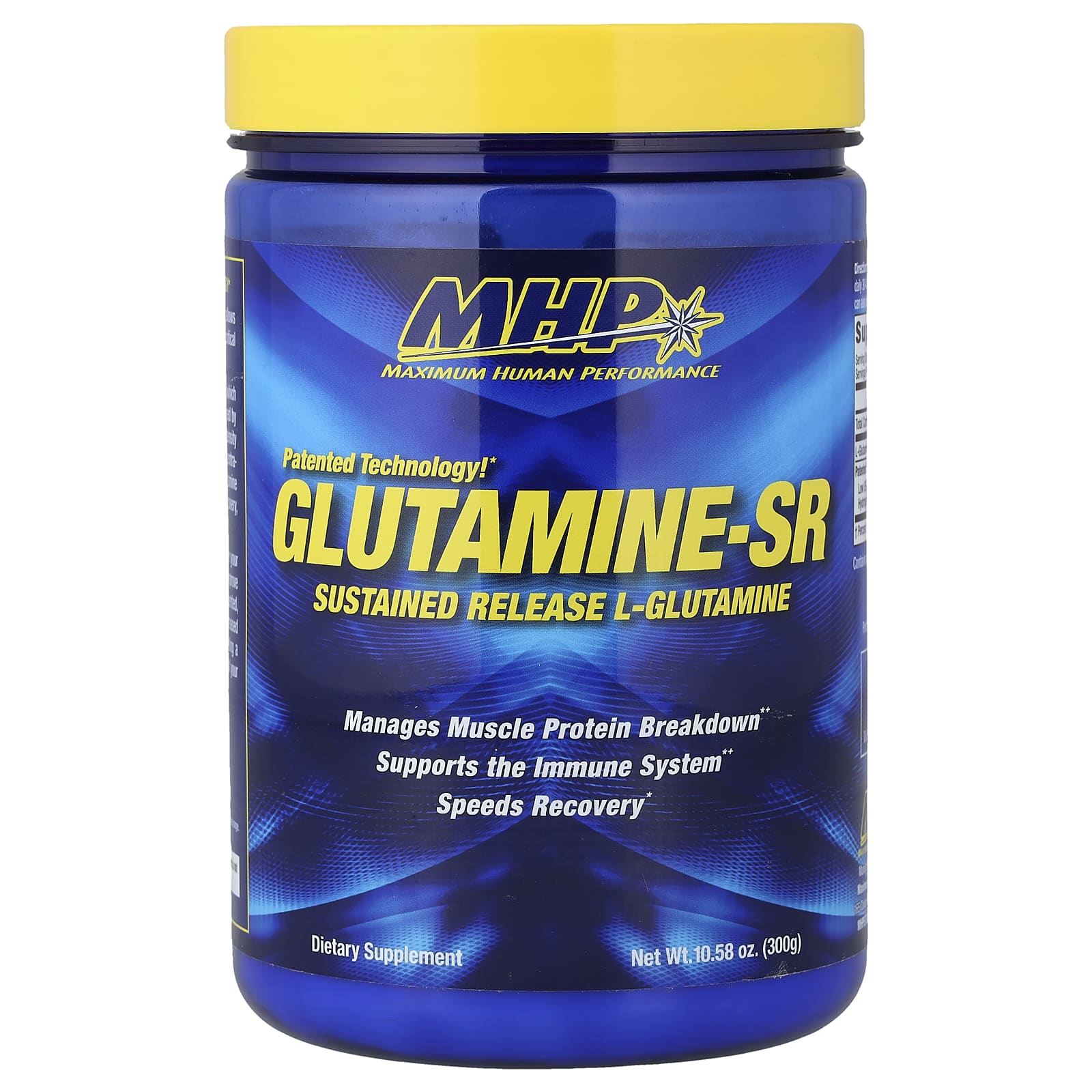 MHP Glutamine-SR – 300 g — Tunisie