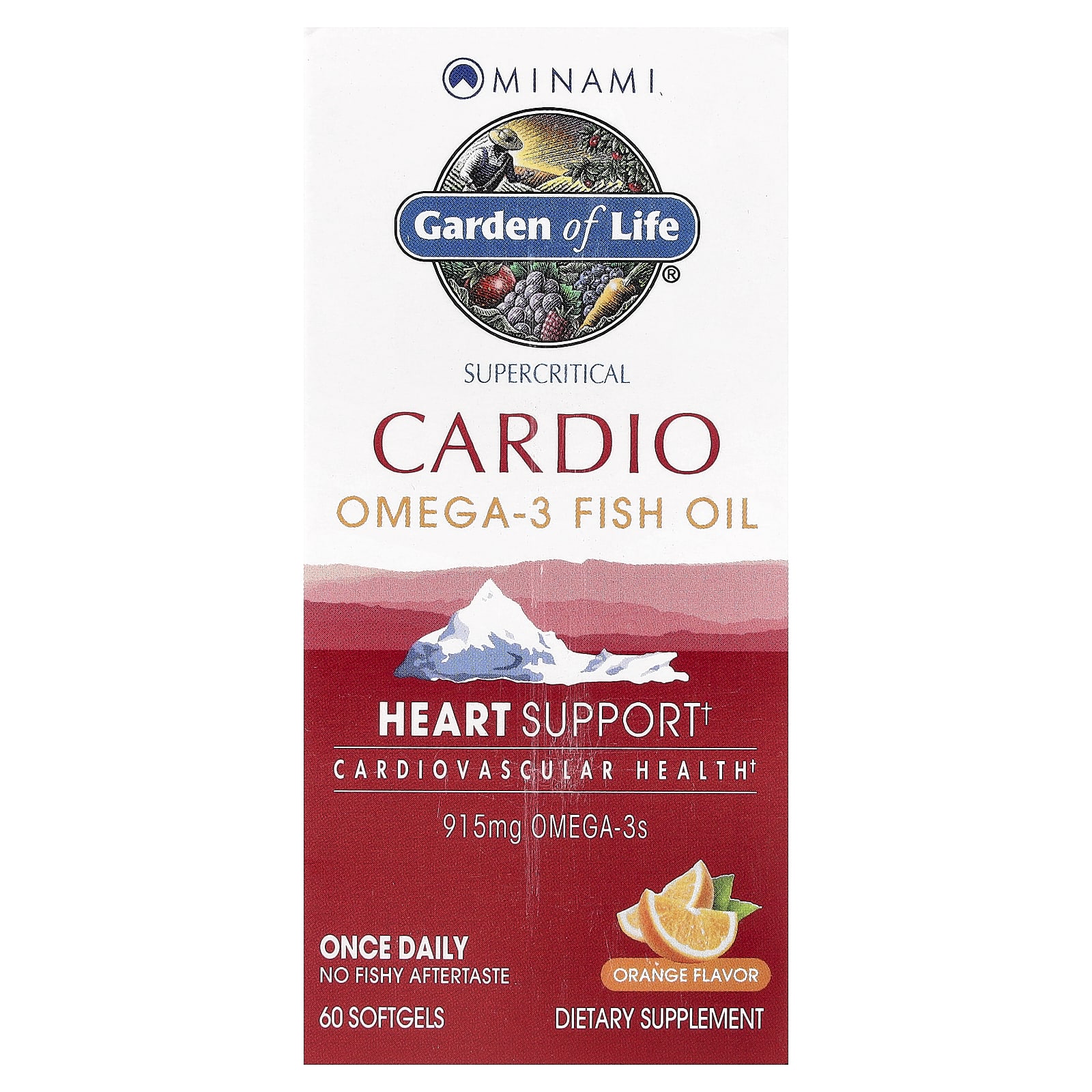 Minami Nutrition Supercritical Cardio – Orange – 60 capsules molles — Tunisie