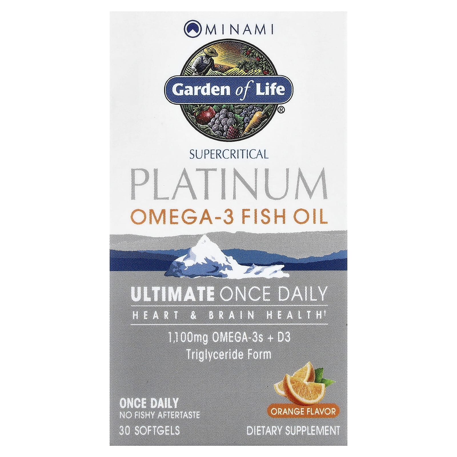 Minami Nutrition Platinum – Orange – 30 capsules molles — Tunisie