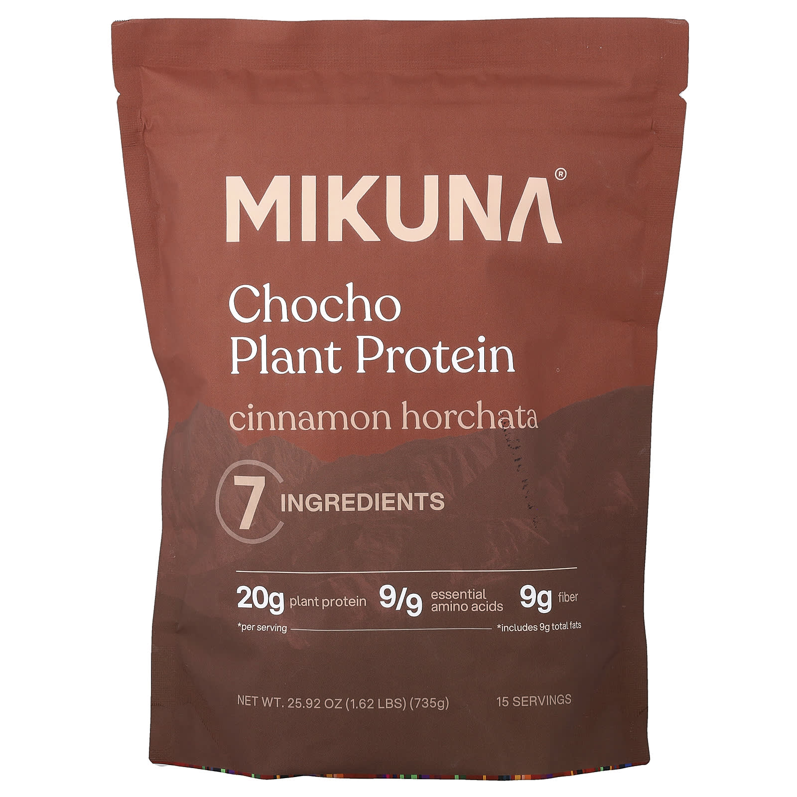 MIKUNA Chocho Plant Protein Powder – Cinnamon Horchata – 735 g — Tunisie