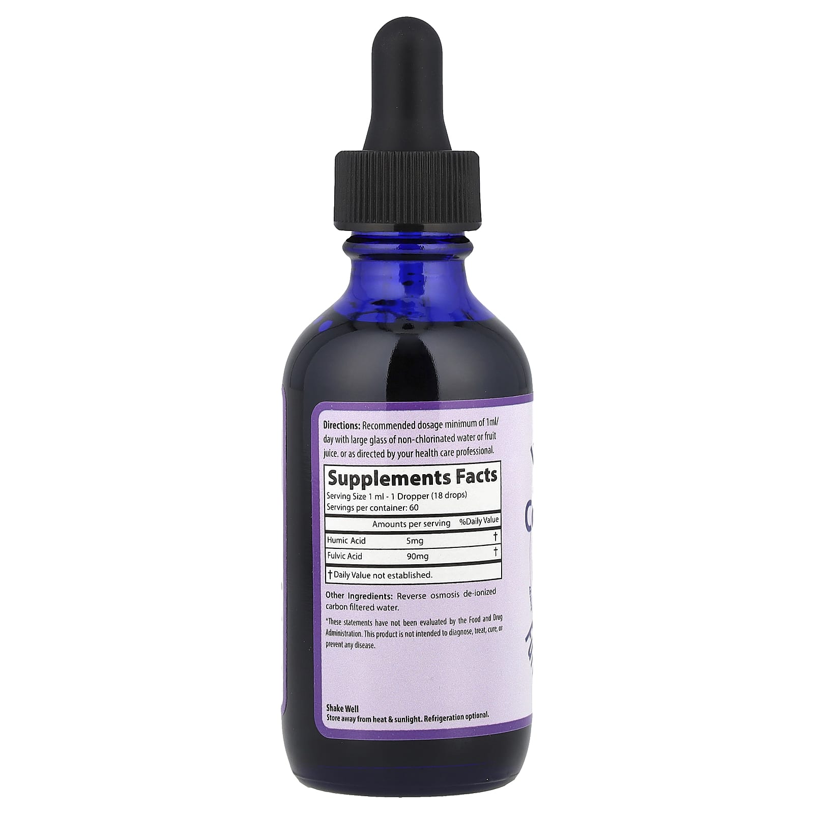 Morningstar Minerals Inner Vitality, Concentrate, Fulvic/Humic Minerals – 2 fl oz — photo 2 sur 2