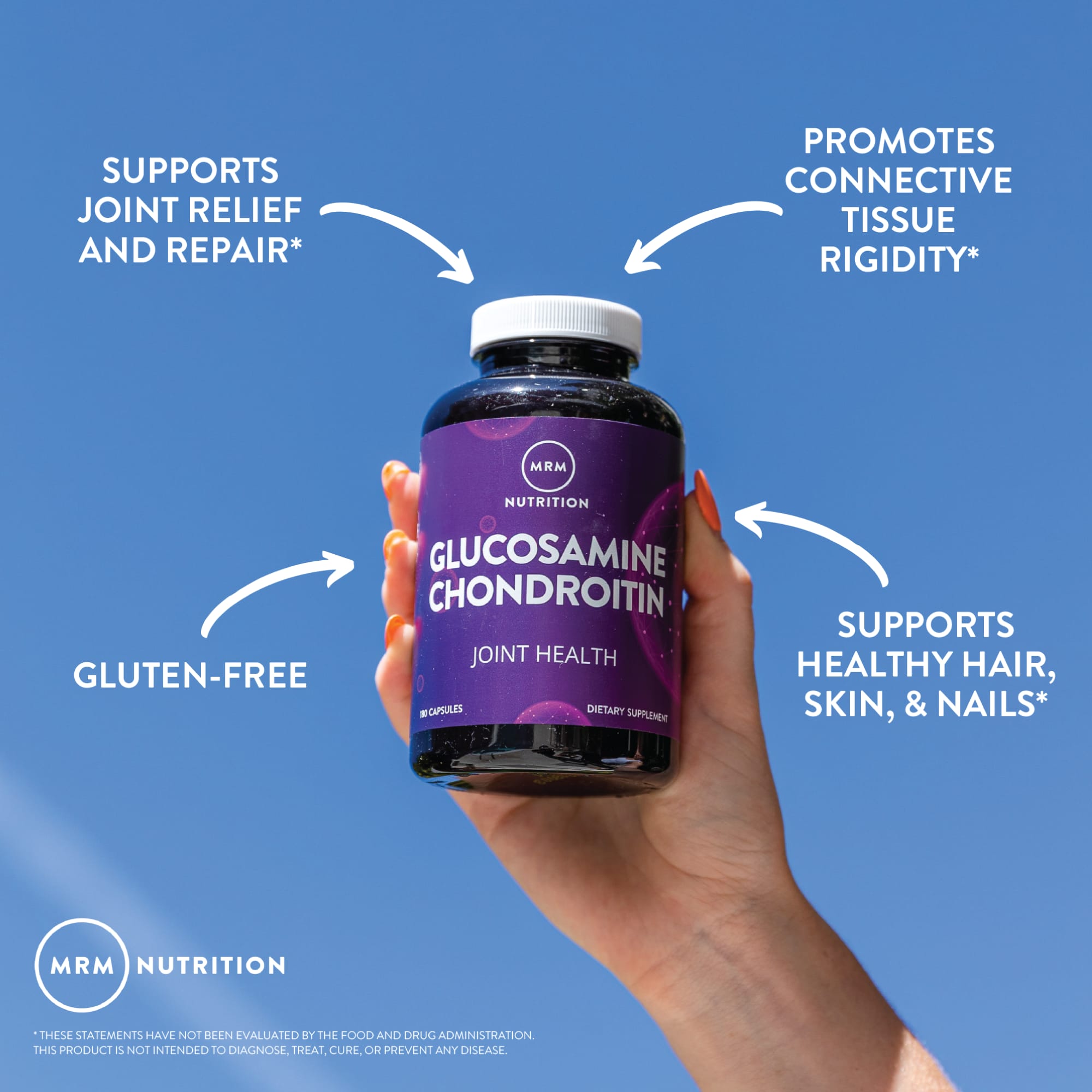MRM Nutrition Glucosamine Chondroitin – 90 gélules — étiquette 4