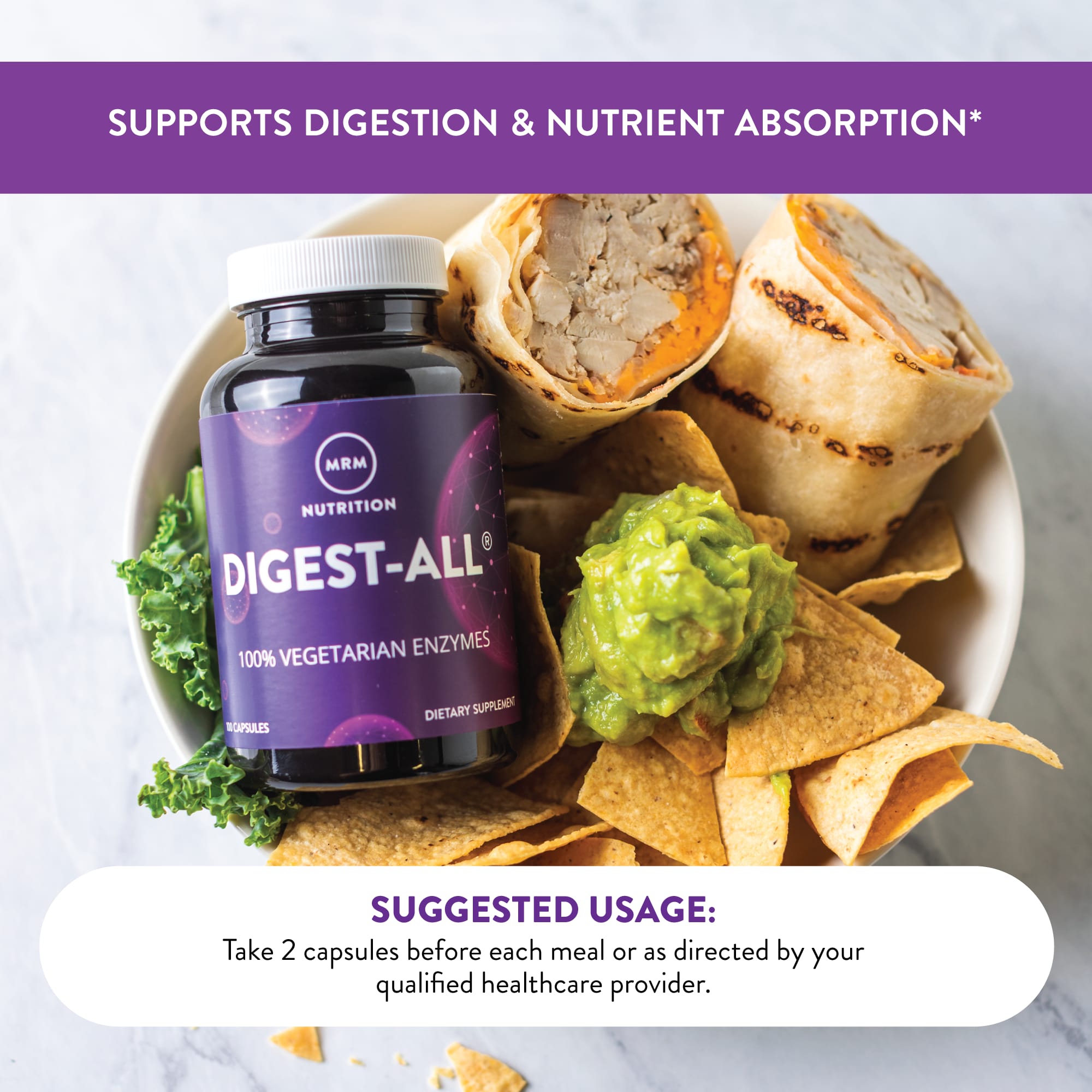 MRM Nutrition Digest-All – 30 gélules — étiquette 3