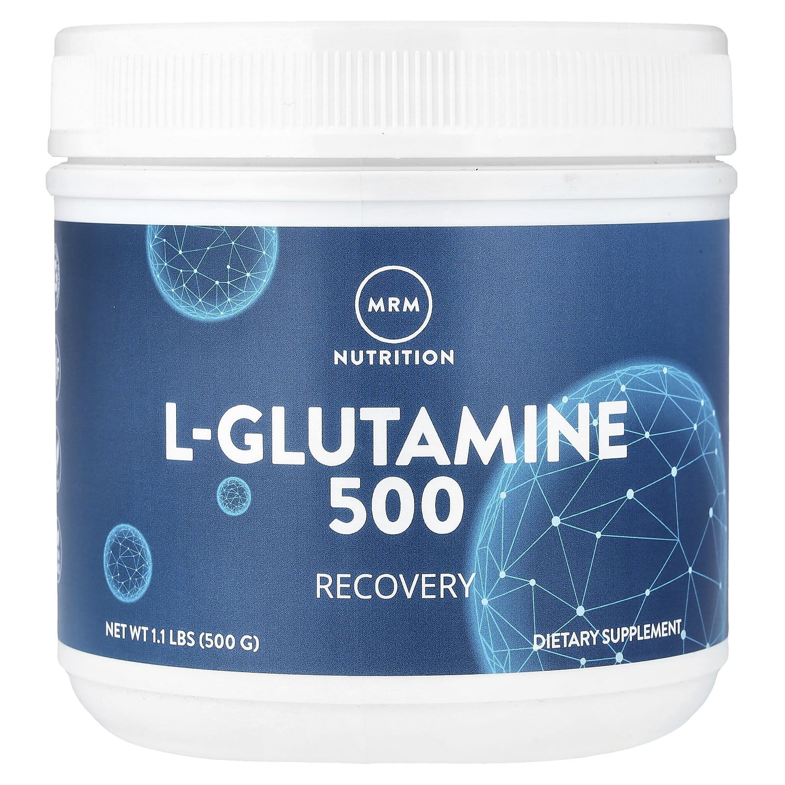 MRM Nutrition L-Glutamine 500 – 500 g — Tunisie