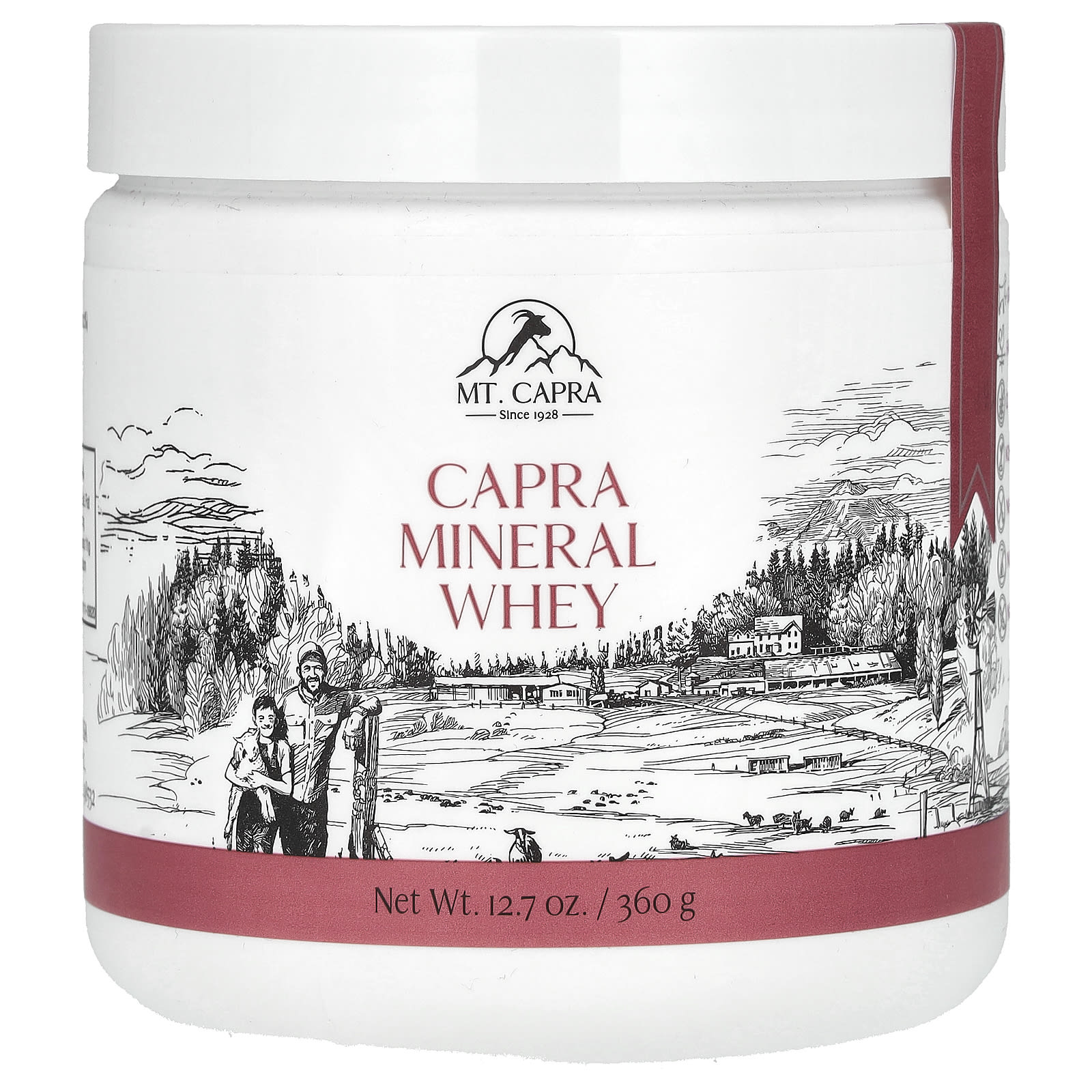 Mt. Capra Capra Mineral Whey – 360 g — Tunisie