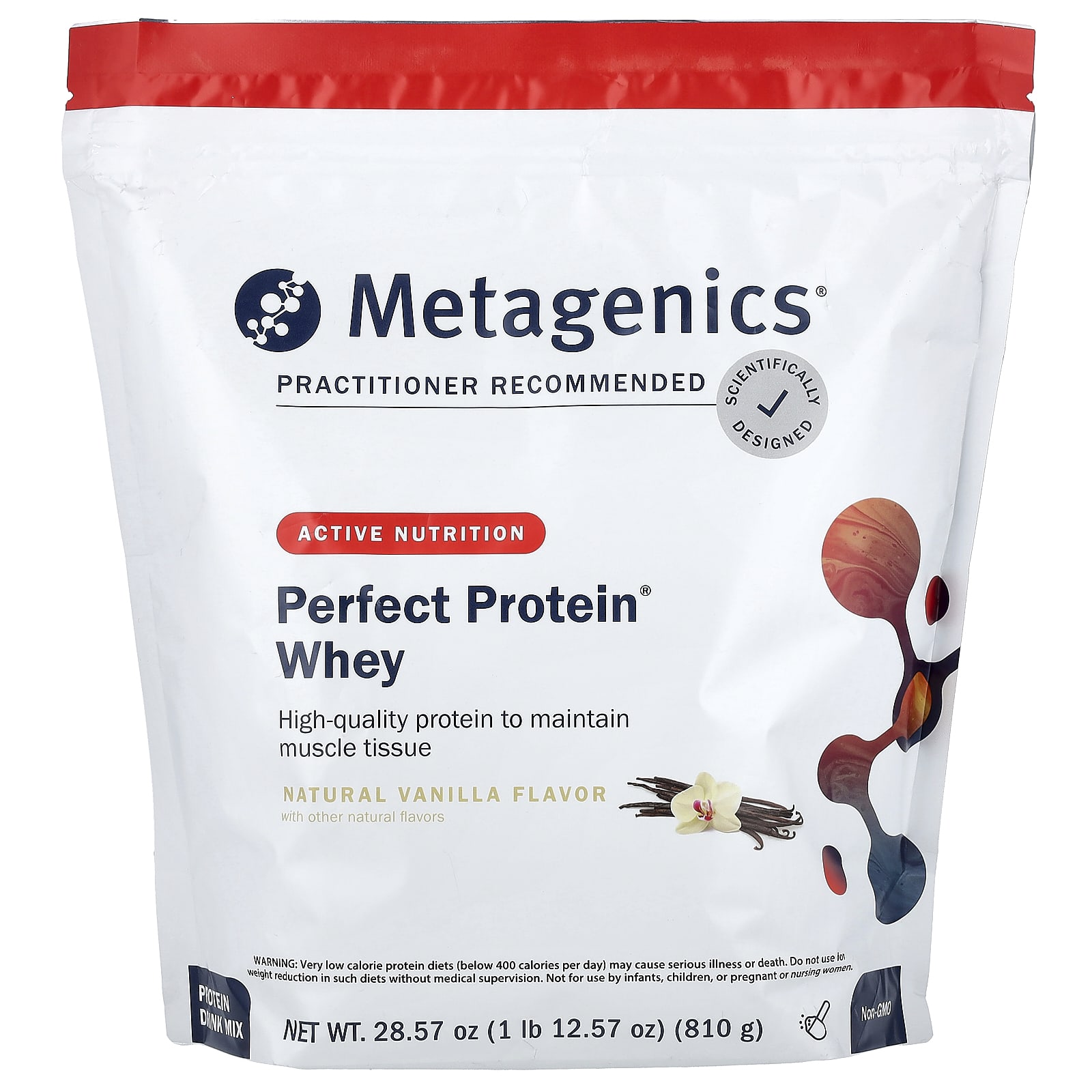 Metagenics Perfect Protein Whey – Natural Vanilla – 810 g — Tunisie