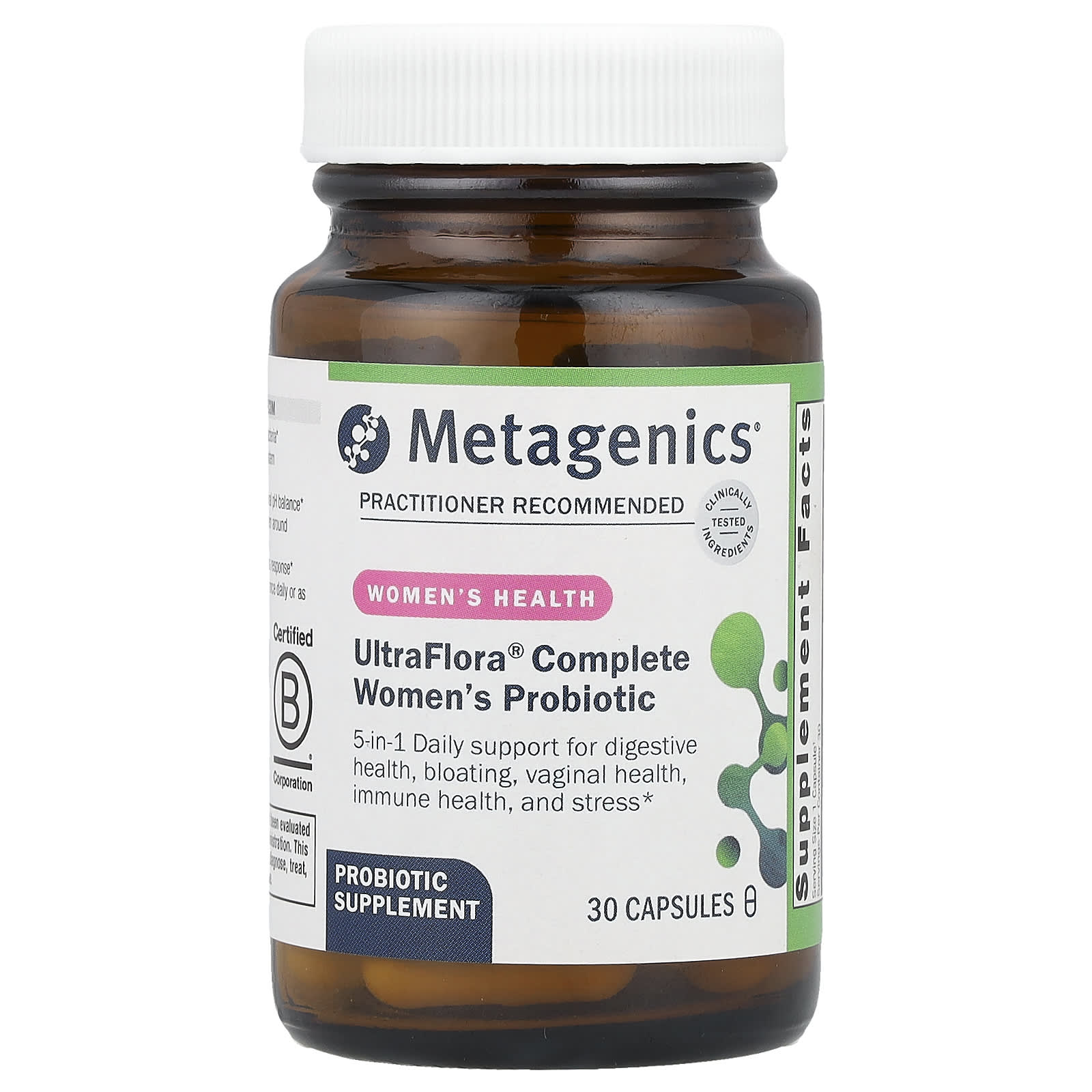 Metagenics UltraFlora Complete Women's Probiotic, Women's Health – 30 gélules — Tunisie