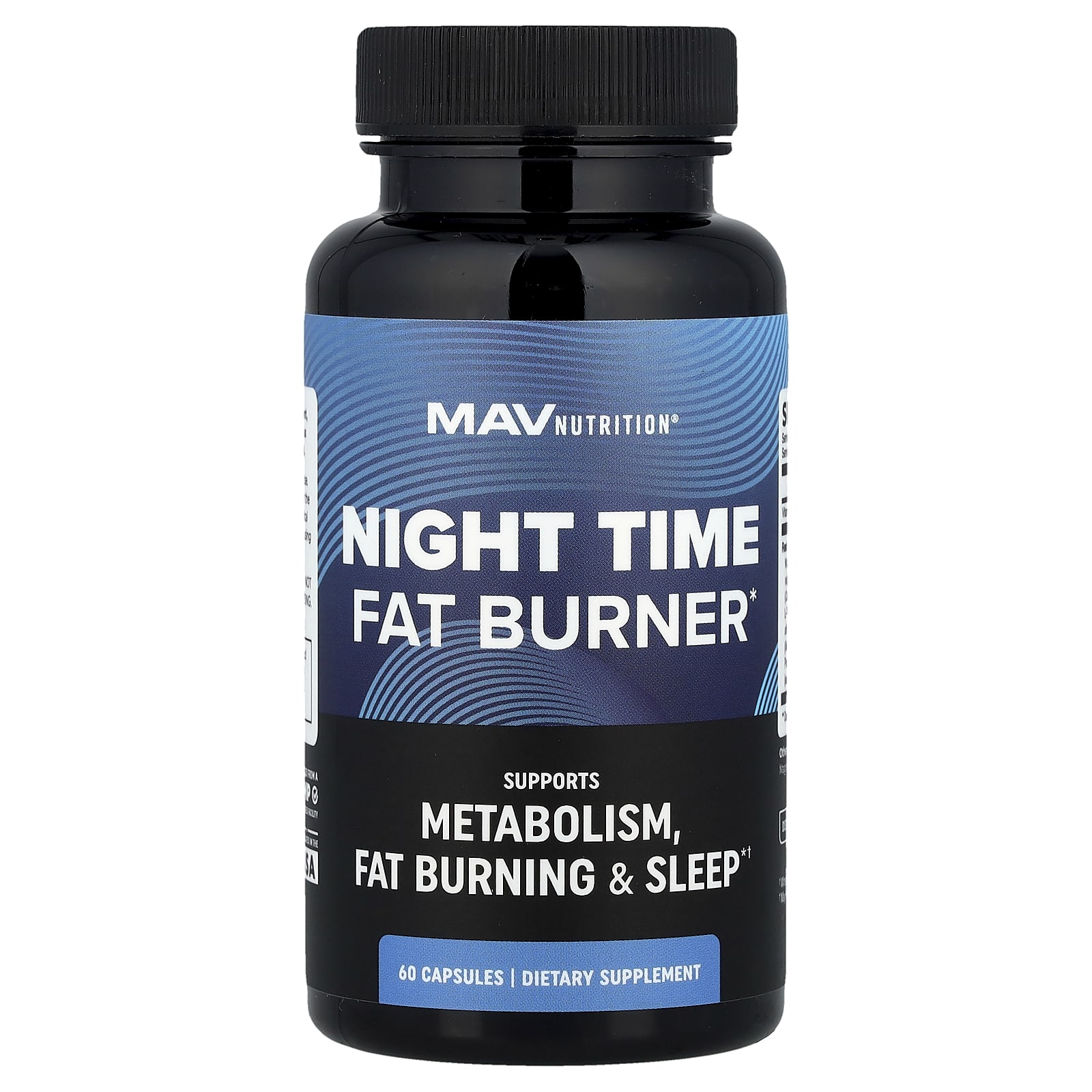 MAV Nutrition Night Time Fat Burner – 60 gélules — Tunisie
