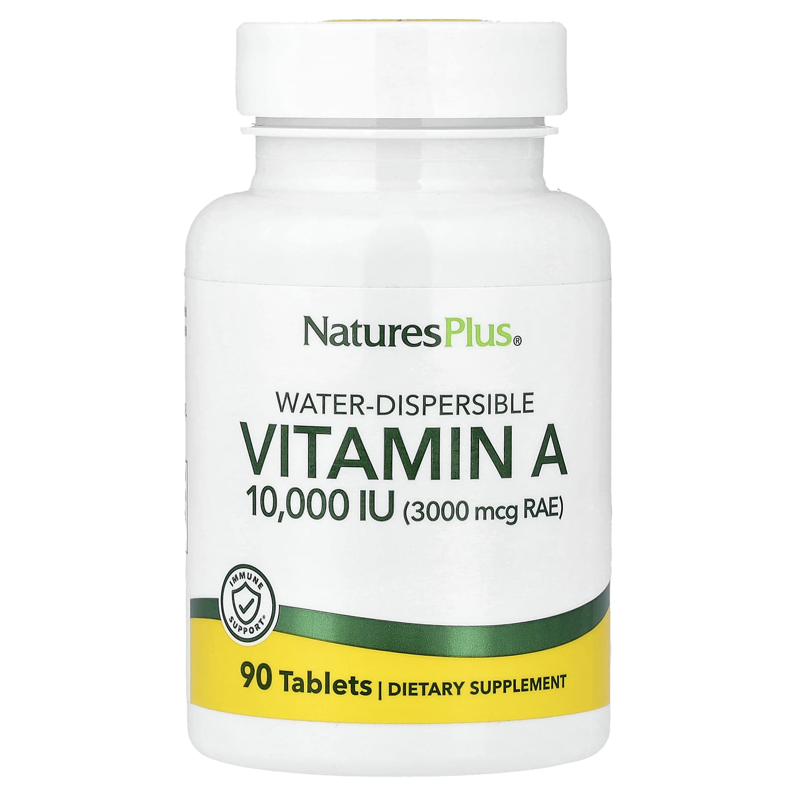 NaturesPlus Water-Dispersible Vitamin A – 90 comprimés — Tunisie