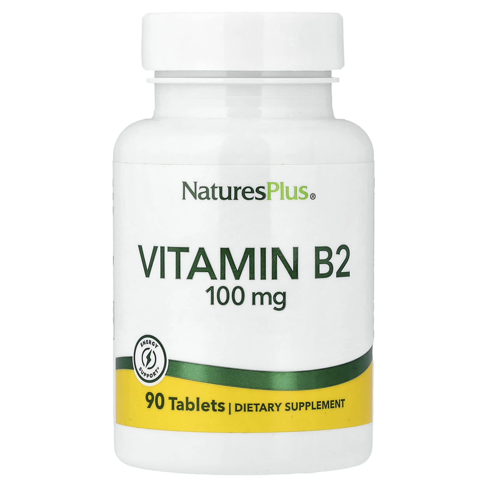 NaturesPlus Vitamin B2 – 90 comprimés — Tunisie