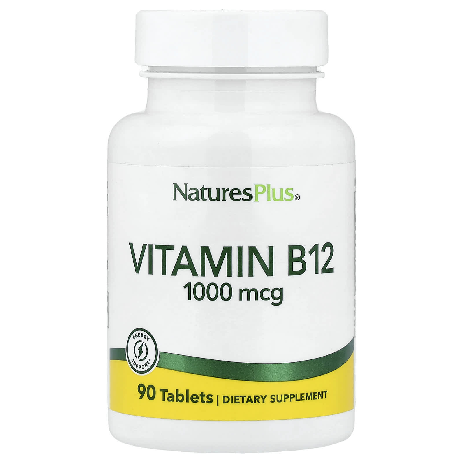 NaturesPlus Vitamin B12 – 90 comprimés — Tunisie