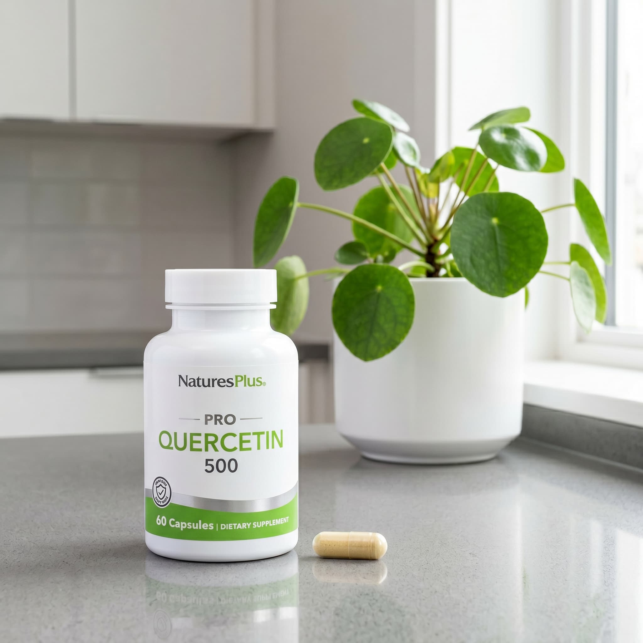 NaturesPlus Pro Quercetin 500 – 60 gélules — étiquette 3