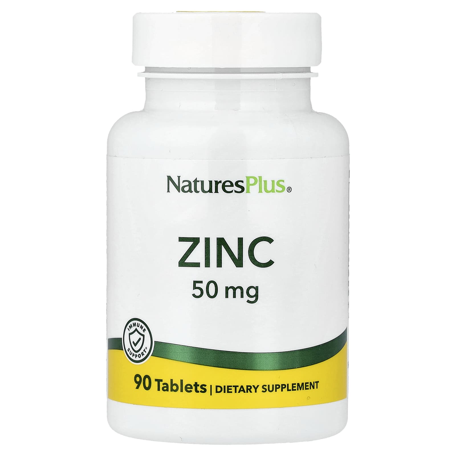 NaturesPlus Zinc – 50 mg – 90 comprimés — Tunisie
