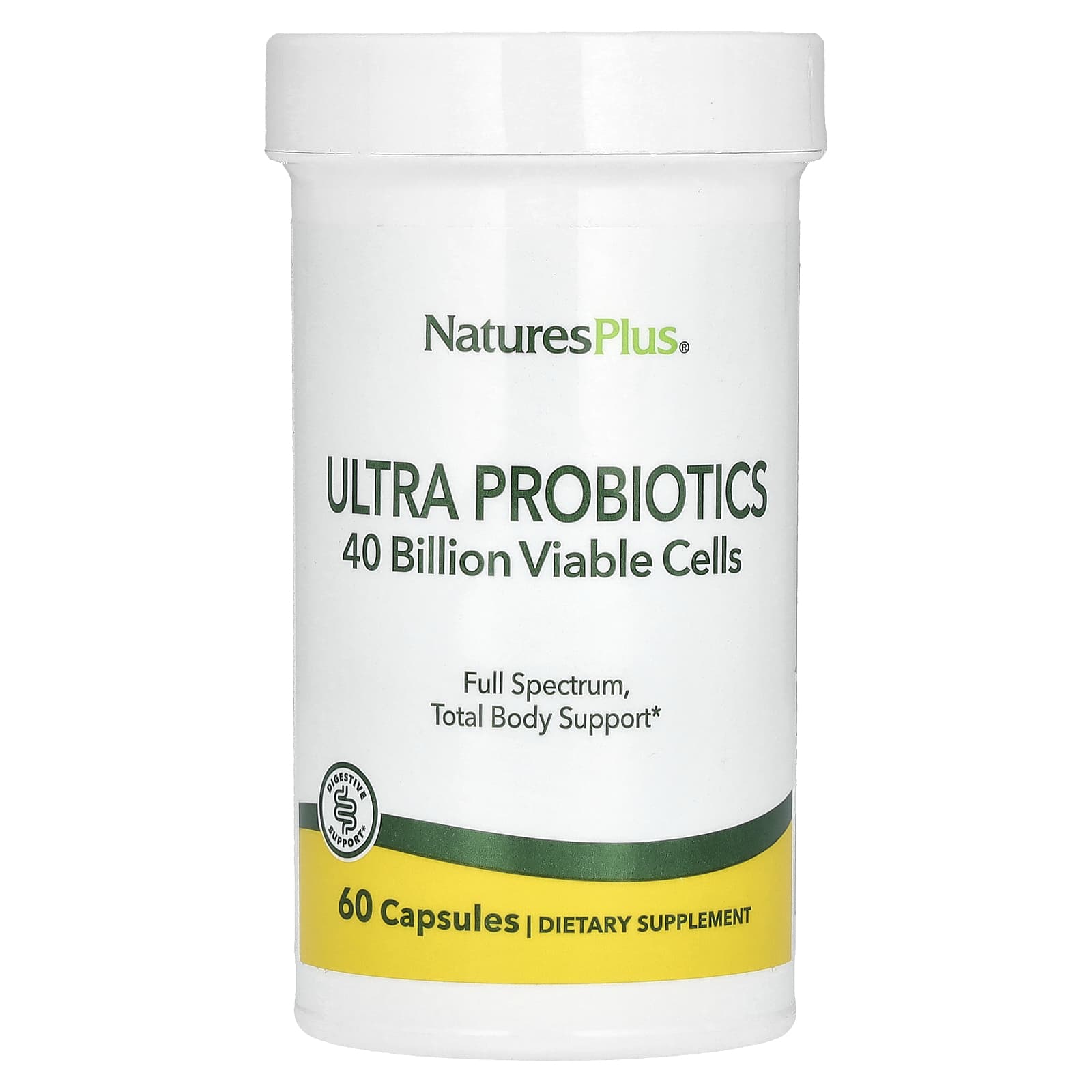 NaturesPlus Ultra Probiotics – 60 gélules — Tunisie