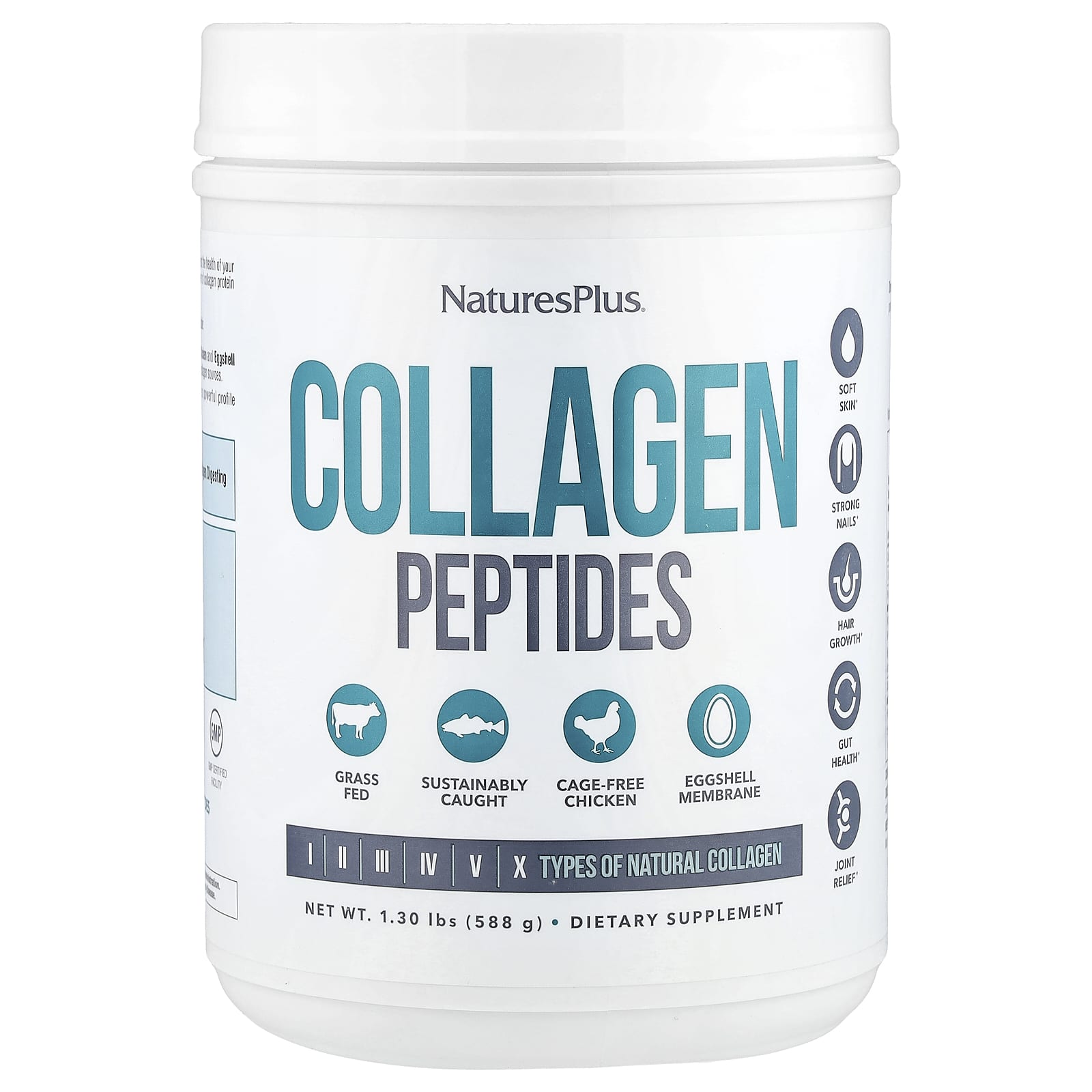 NaturesPlus Collagen Peptides – 588 g — Tunisie