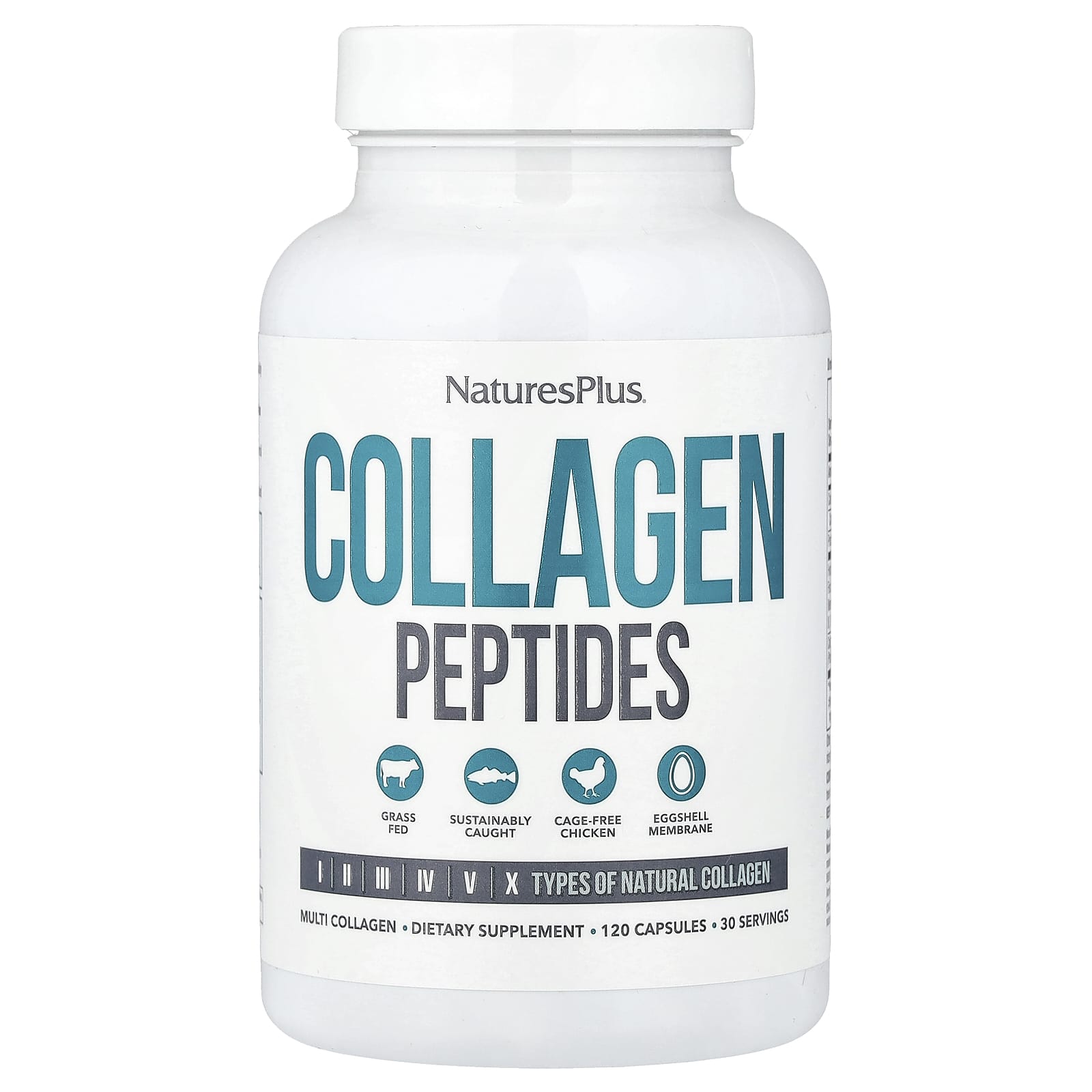 NaturesPlus Collagen Peptides – 120 gélules — Tunisie