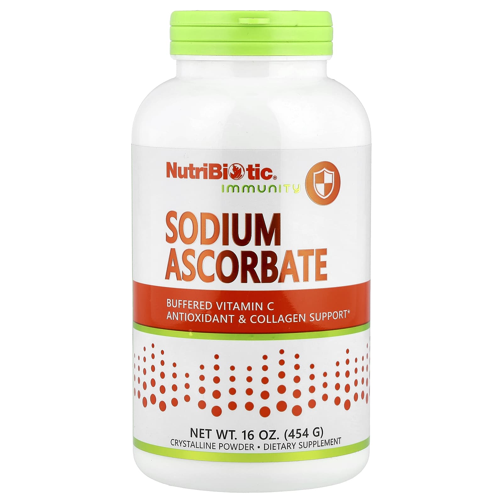 NutriBiotic Immunity, Sodium Ascorbate, Crystalline Powder – 454 g — Tunisie