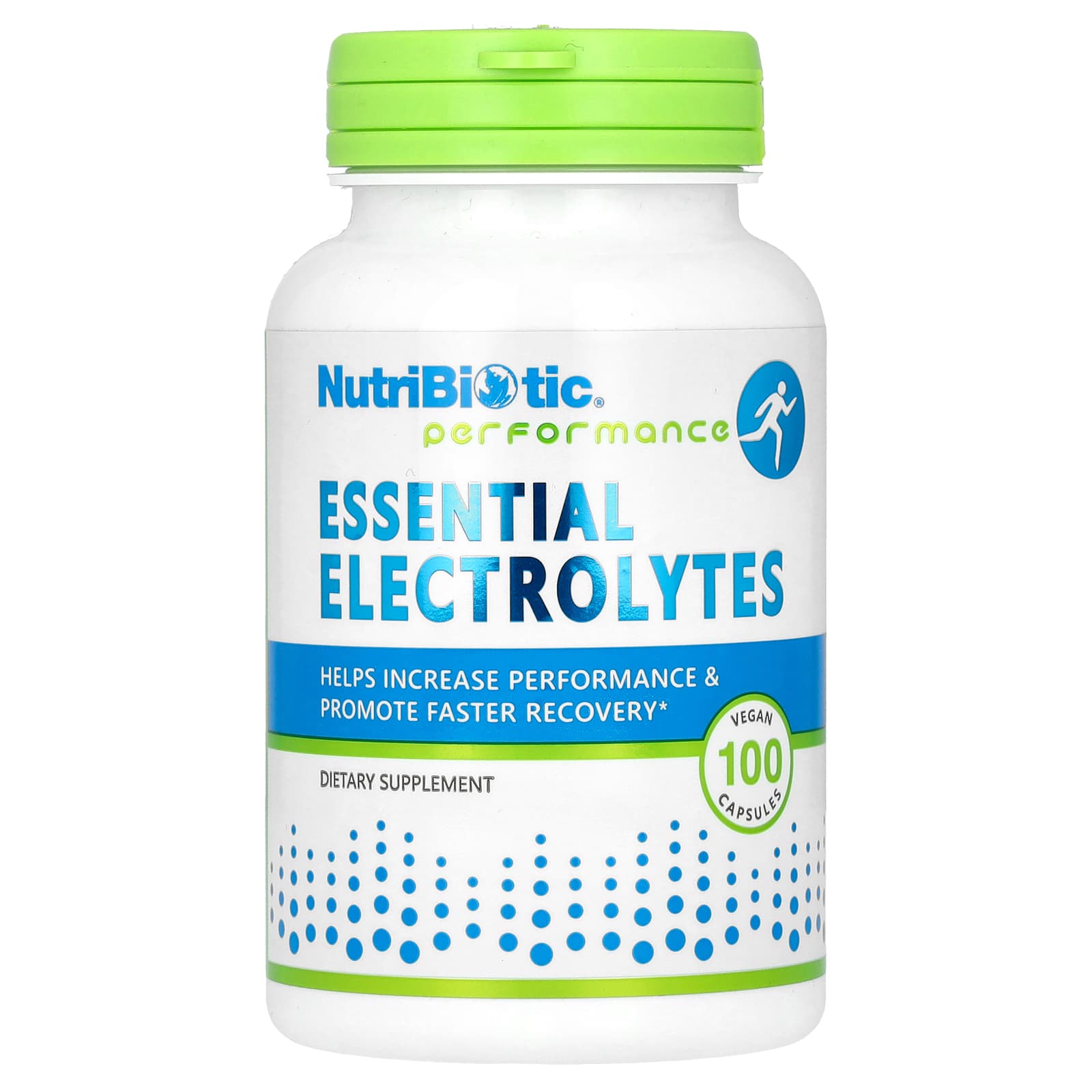 NutriBiotic Performance, Essential Electrolytes – 100 gélules véganes — Tunisie