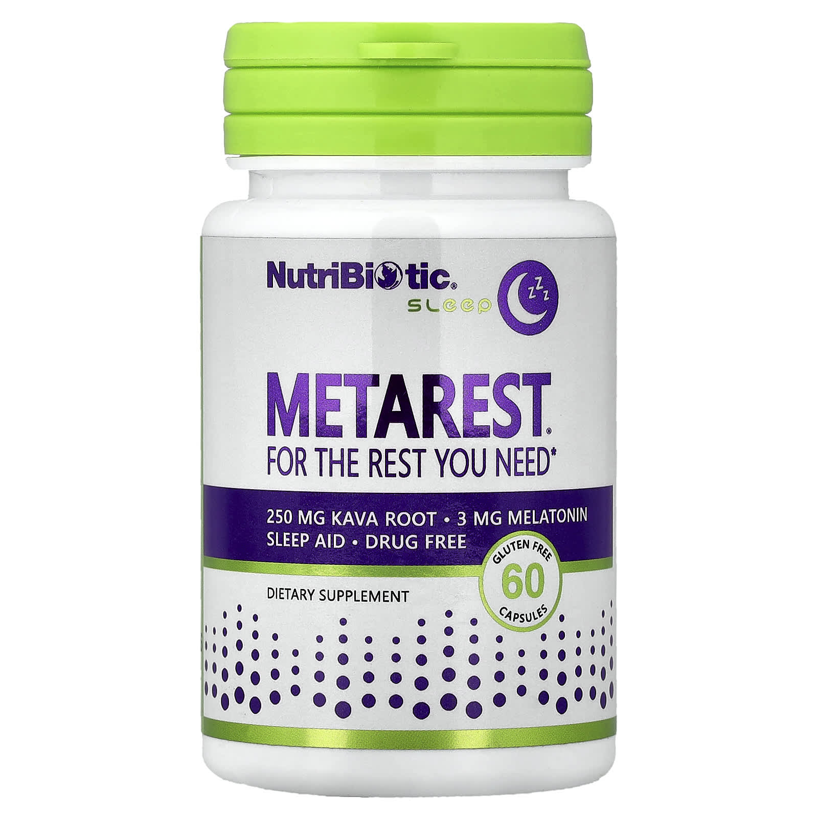 NutriBiotic Sleep, MetaRest – 60 gélules — Tunisie
