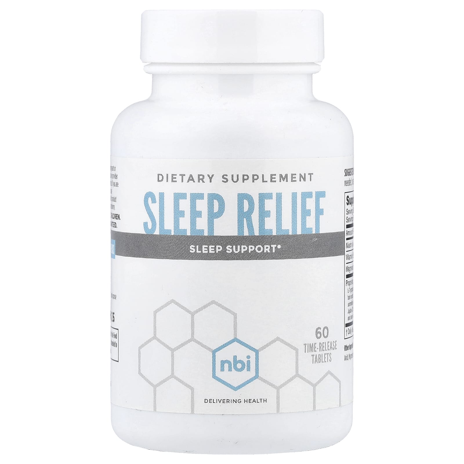 NBI Sleep Relief, 60 Time-Release Tablets — Tunisie