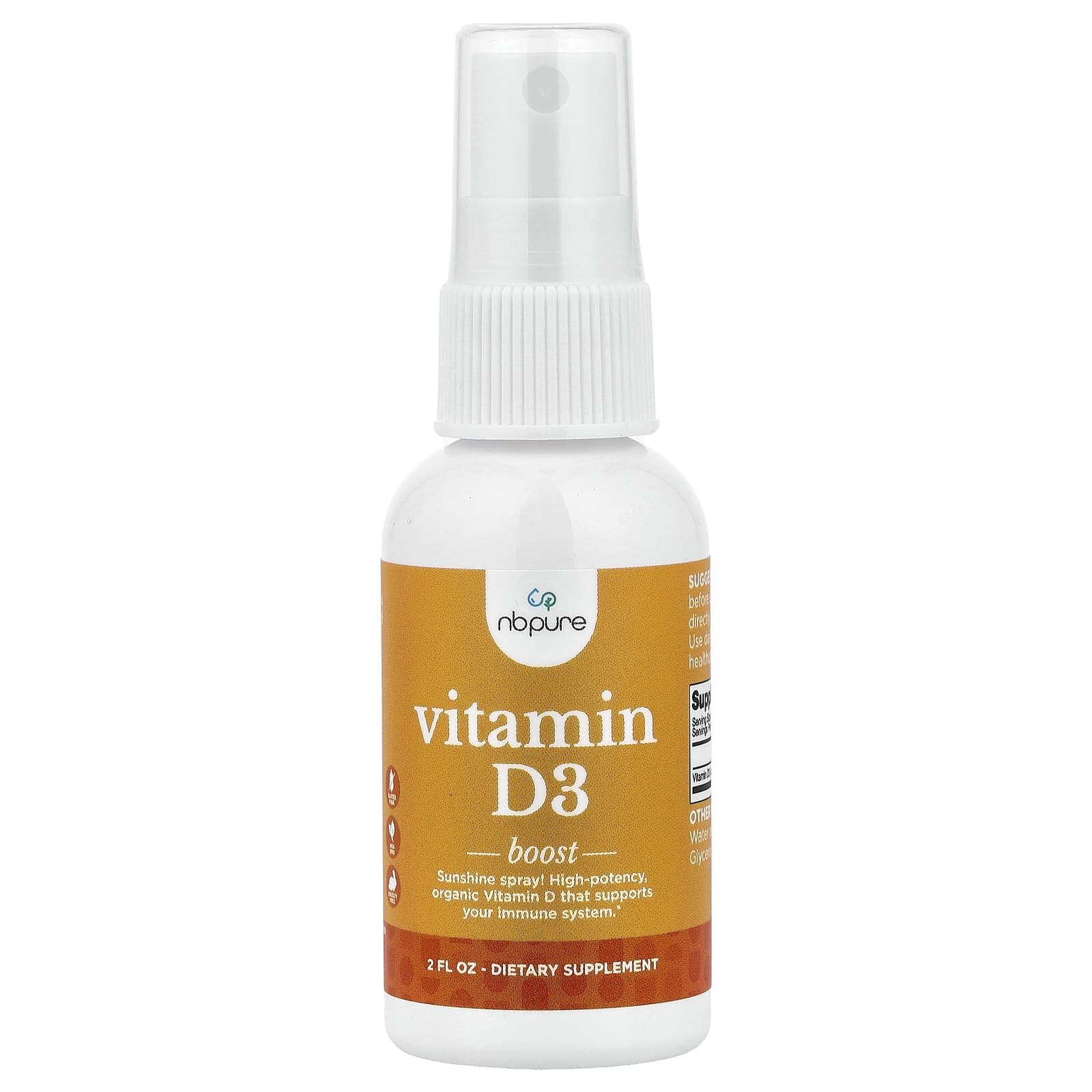 NB Pure Vitamin D3 Spray – 2 fl oz — Tunisie