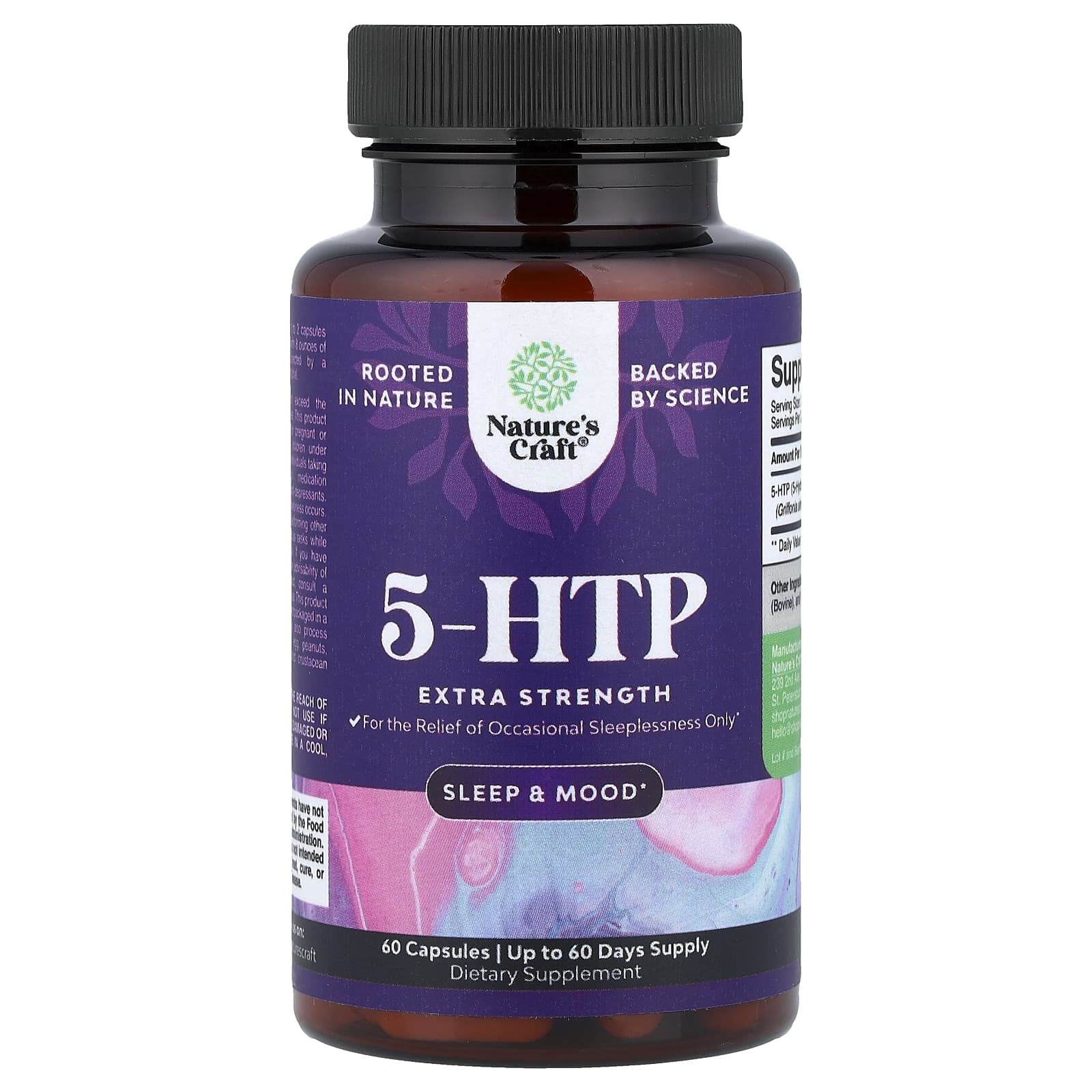 Nature's Craft 5-HTP – 60 gélules — Tunisie