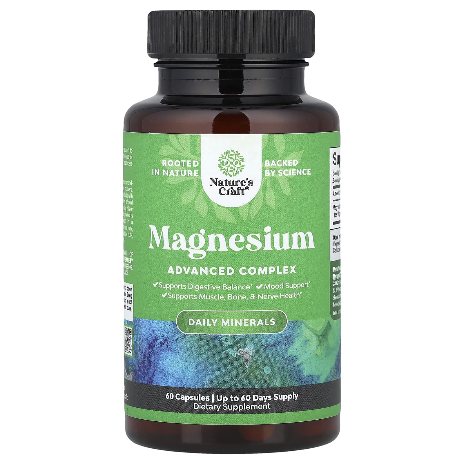 Nature's Craft Magnesium Advanced Complex – 60 gélules — Tunisie