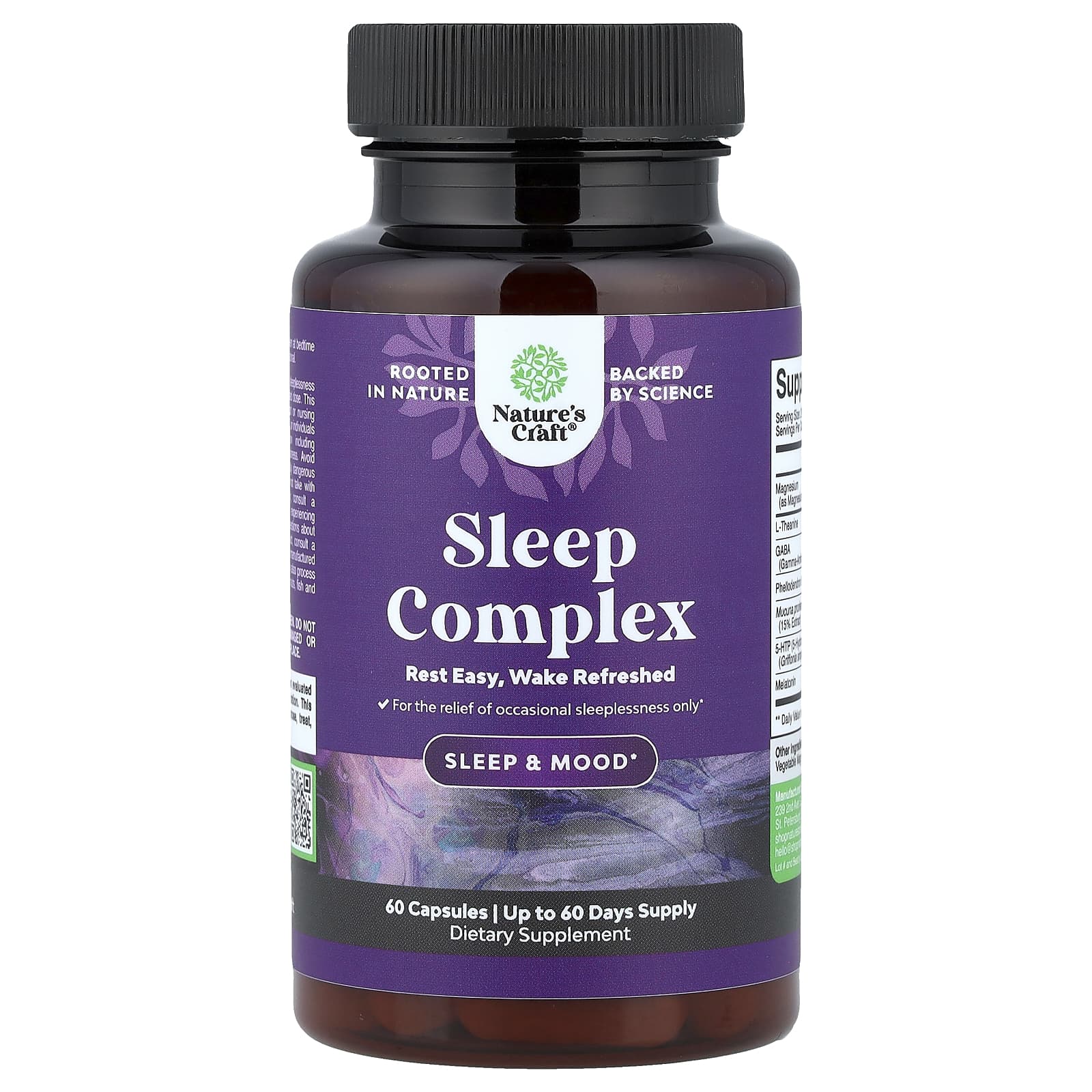 Nature's Craft Sleep Complex – 60 gélules — Tunisie