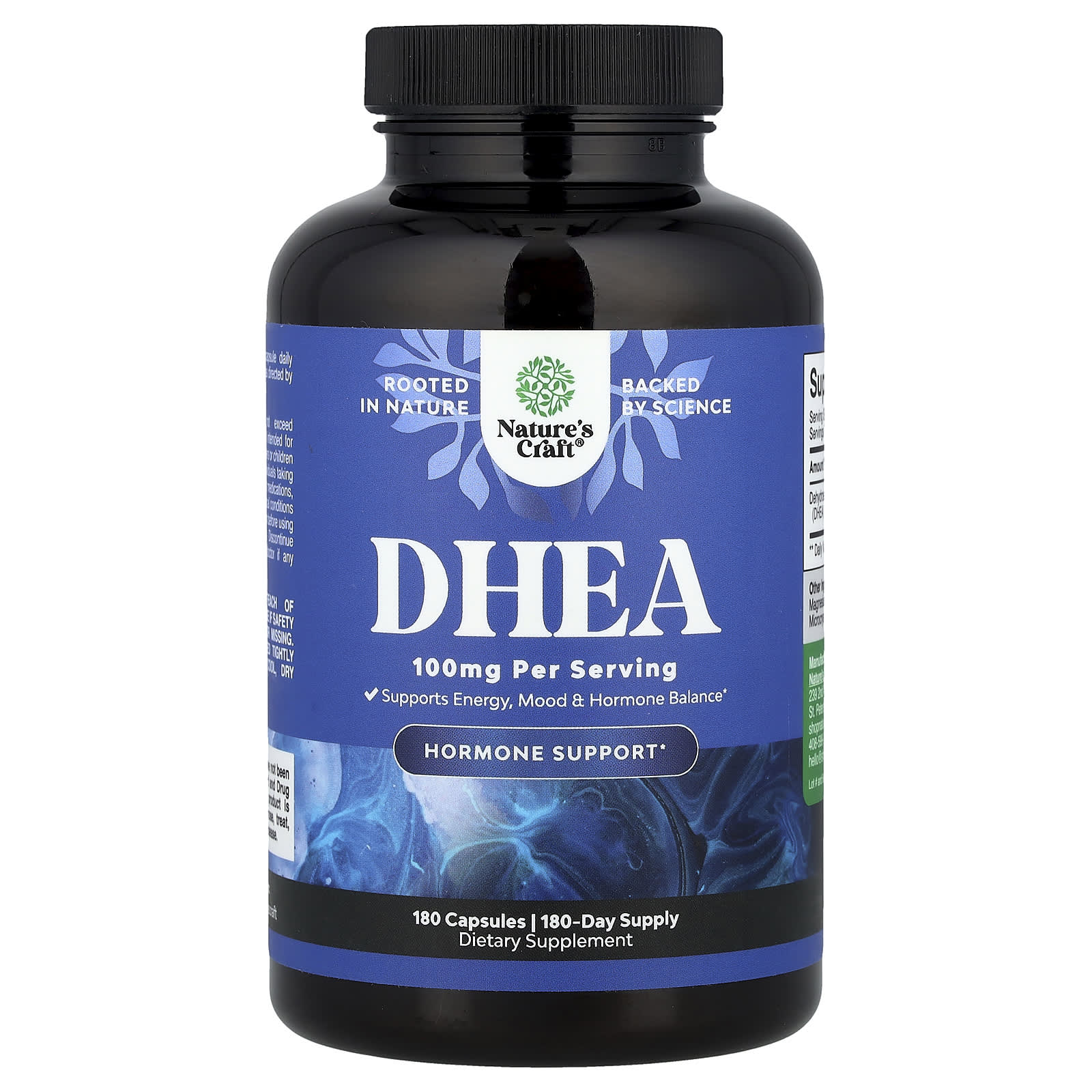 Nature's Craft DHEA – 180 gélules — Tunisie