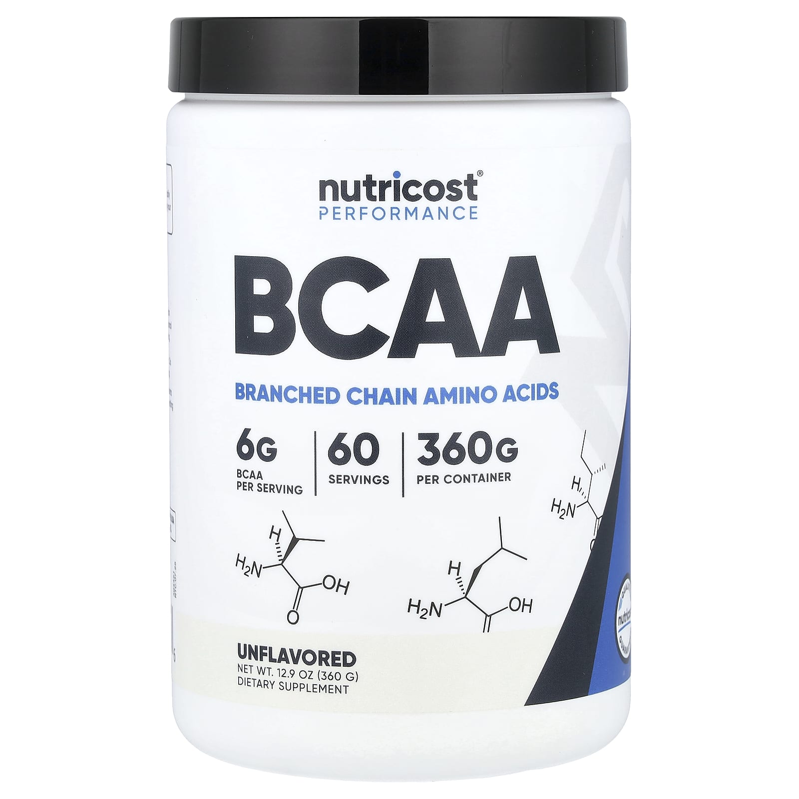 Nutricost Performance, BCAA – Sans arôme – 360 g — Tunisie