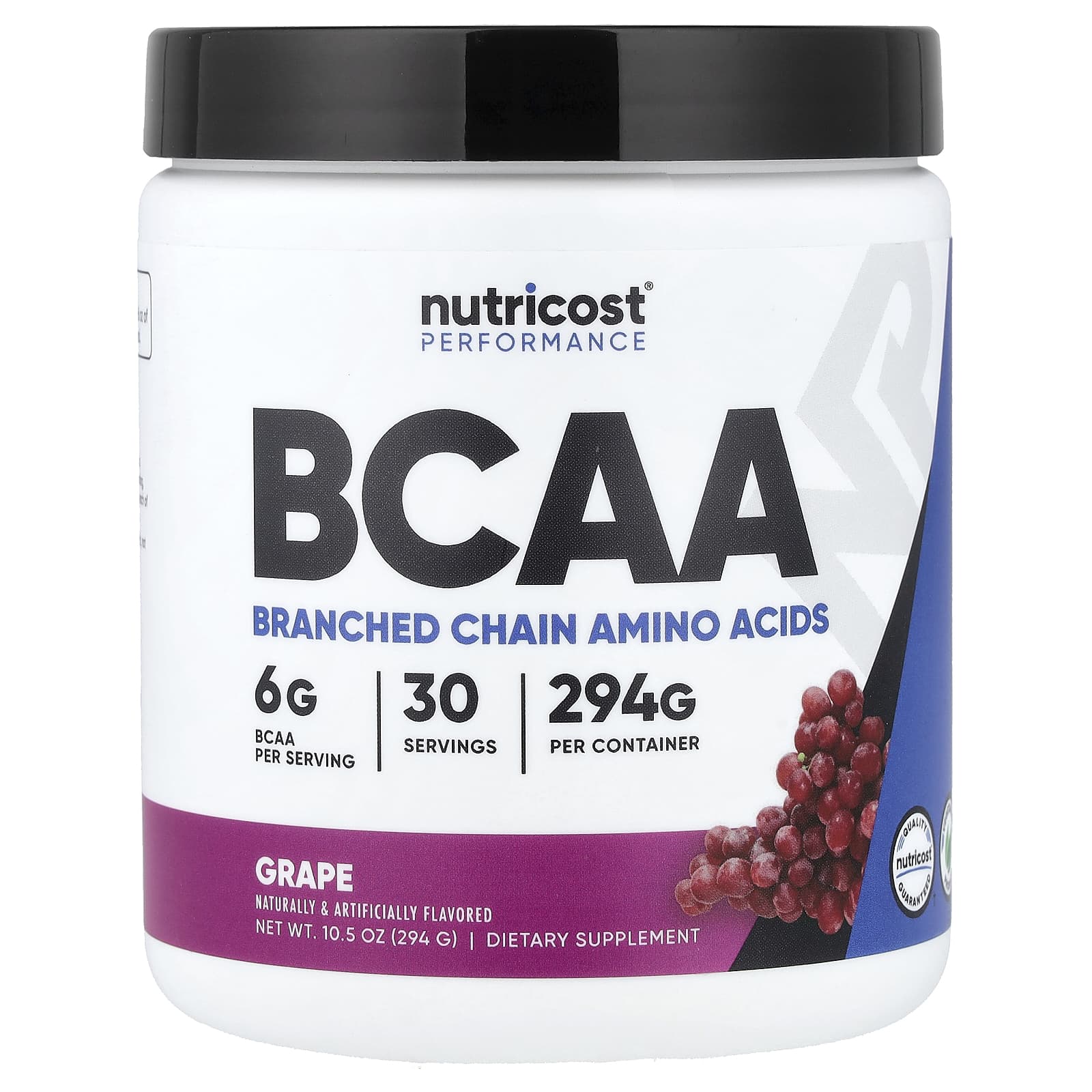 Nutricost Performance, BCAA – Grape – 294 g — Tunisie