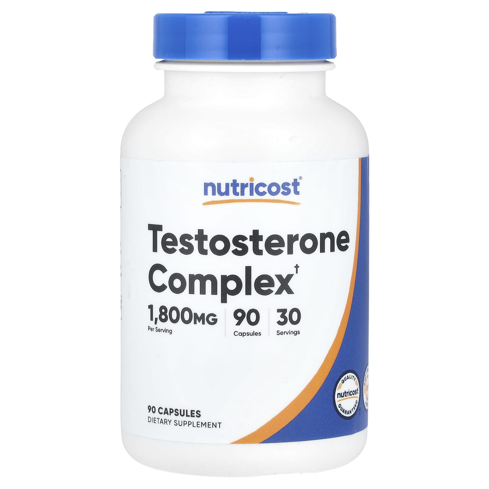 Nutricost Testosterone Complex – 90 gélules — Tunisie