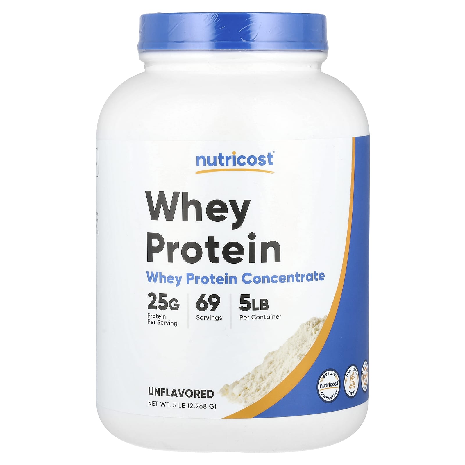 Nutricost Whey Protein Concentrate – Sans arôme – 2268 g — Tunisie