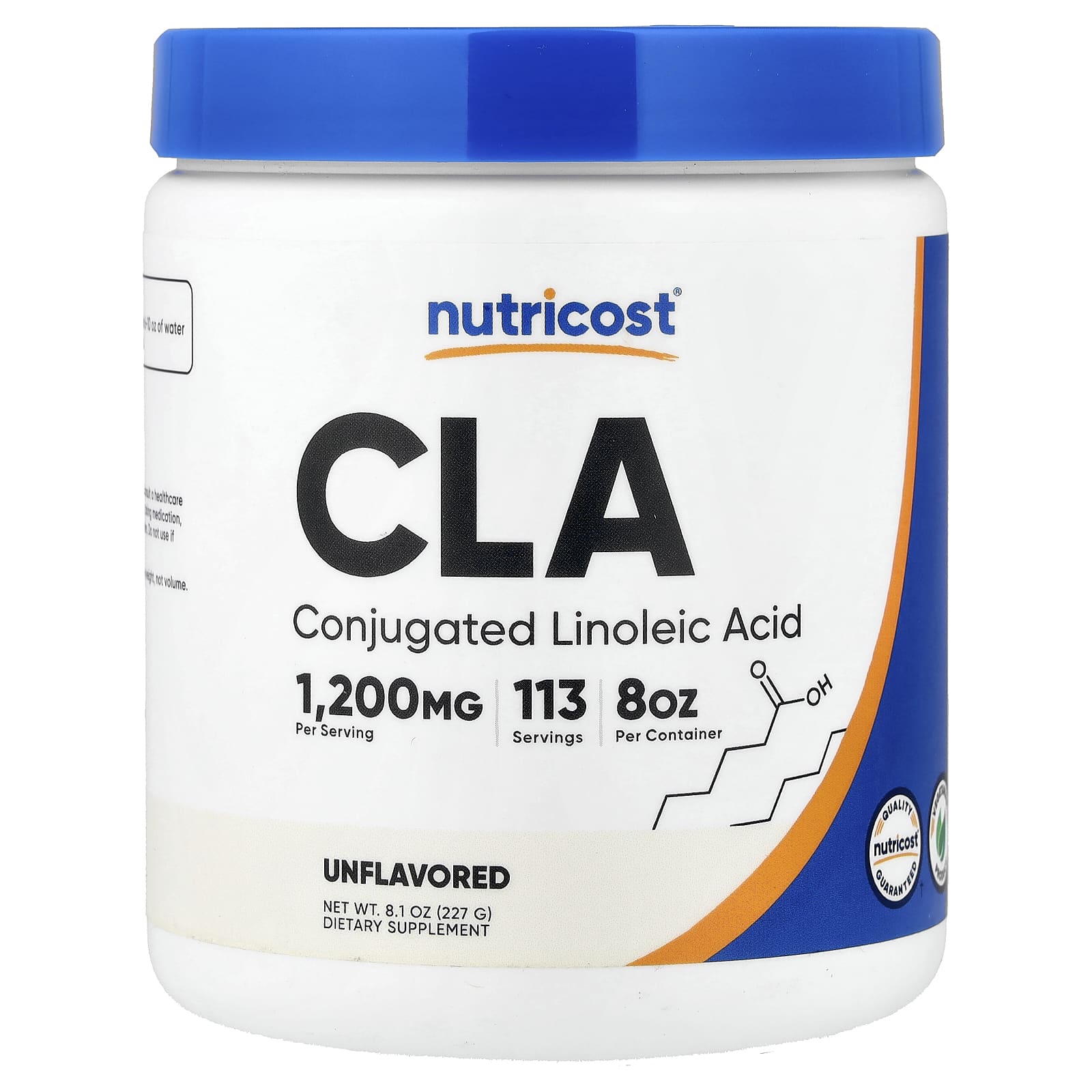 Nutricost CLA – Sans arôme – 227 g — Tunisie